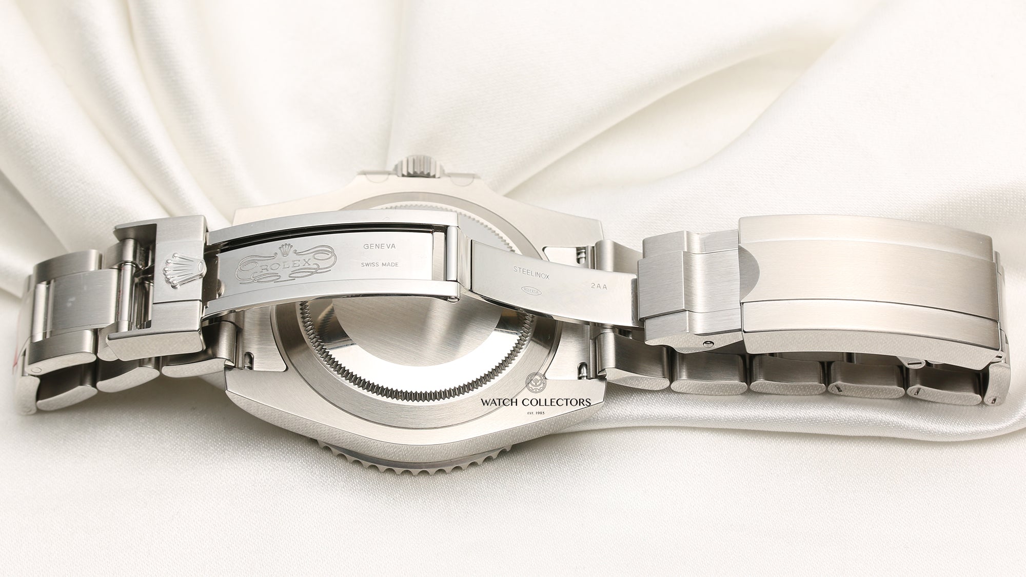 Full Set Unworn Rolex Submariner 116610LV Hulk 2019 Stainless Steel Second Hand Watch Collectors 8