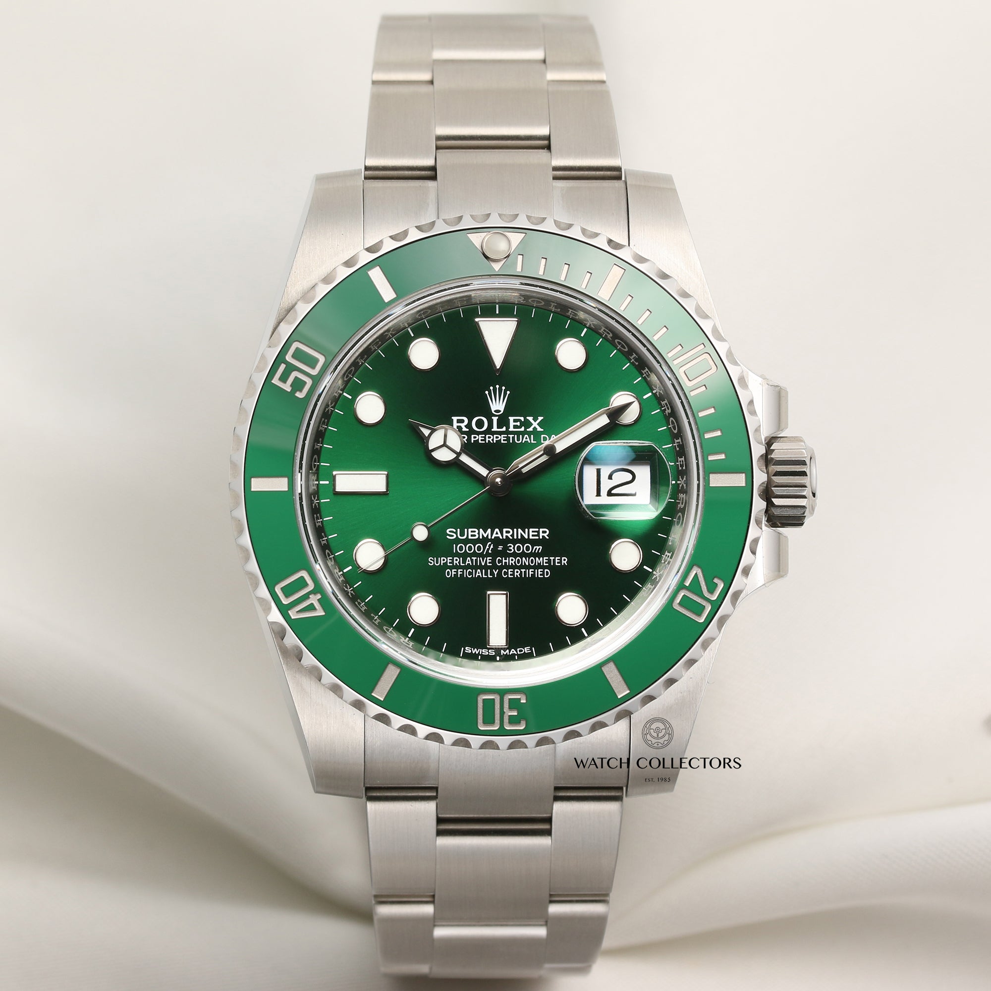 Full-Set-Unworn-Rolex-Submariner-116610LV-Hulk-Stainless-Steel-Second-Hand-Watch-Collectors 121 (1)
