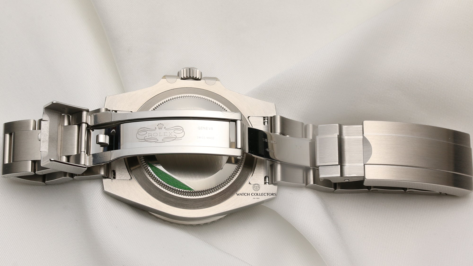 Full Set Unworn Rolex Submariner 116610LV Hulk Stainless Steel Second Hand Watch Collectors 8