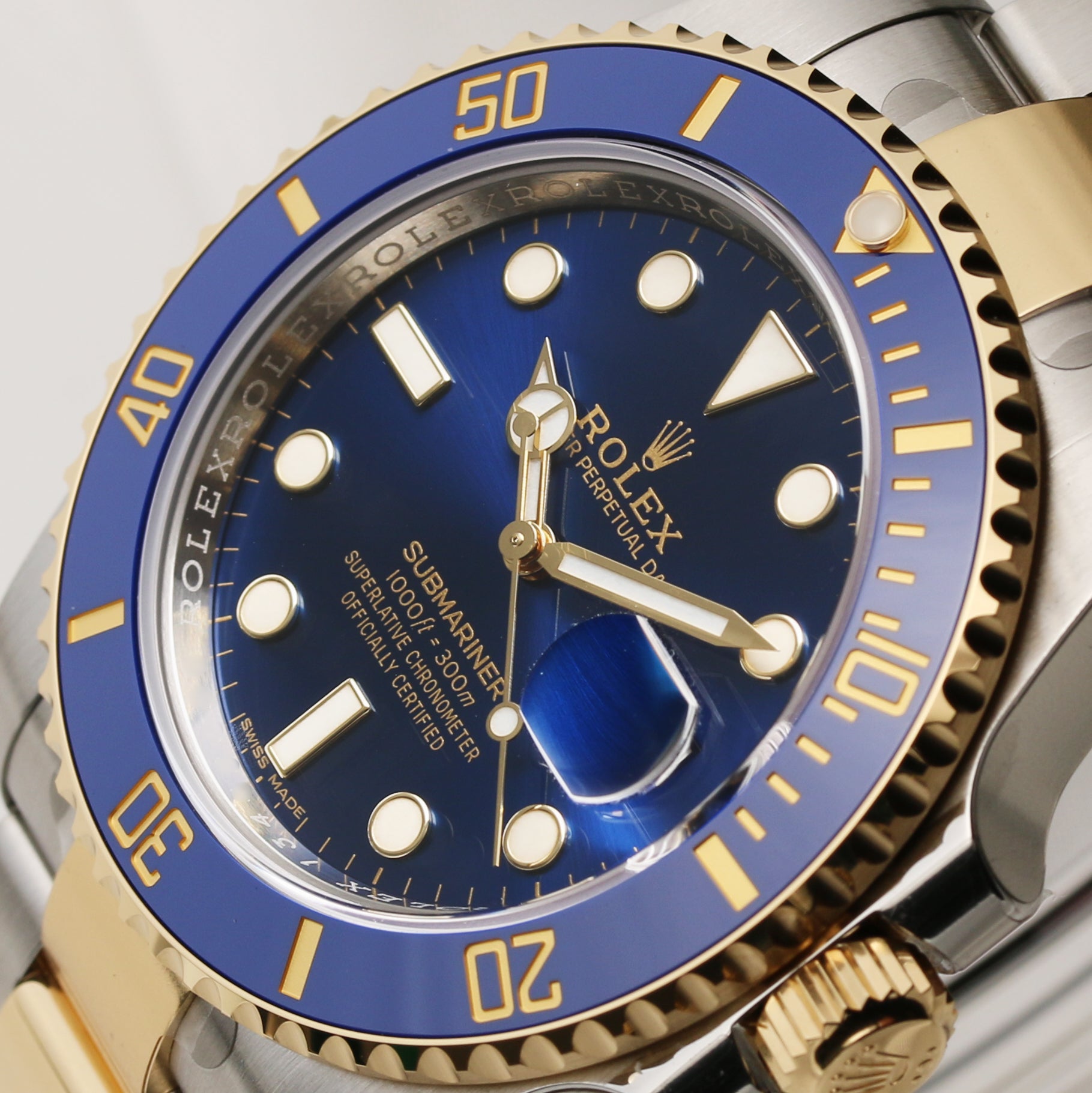 Full Set Unworn Rolex Submariner 116613LB 2018 Steel & Gold Second Hand Watch Collectors (4)