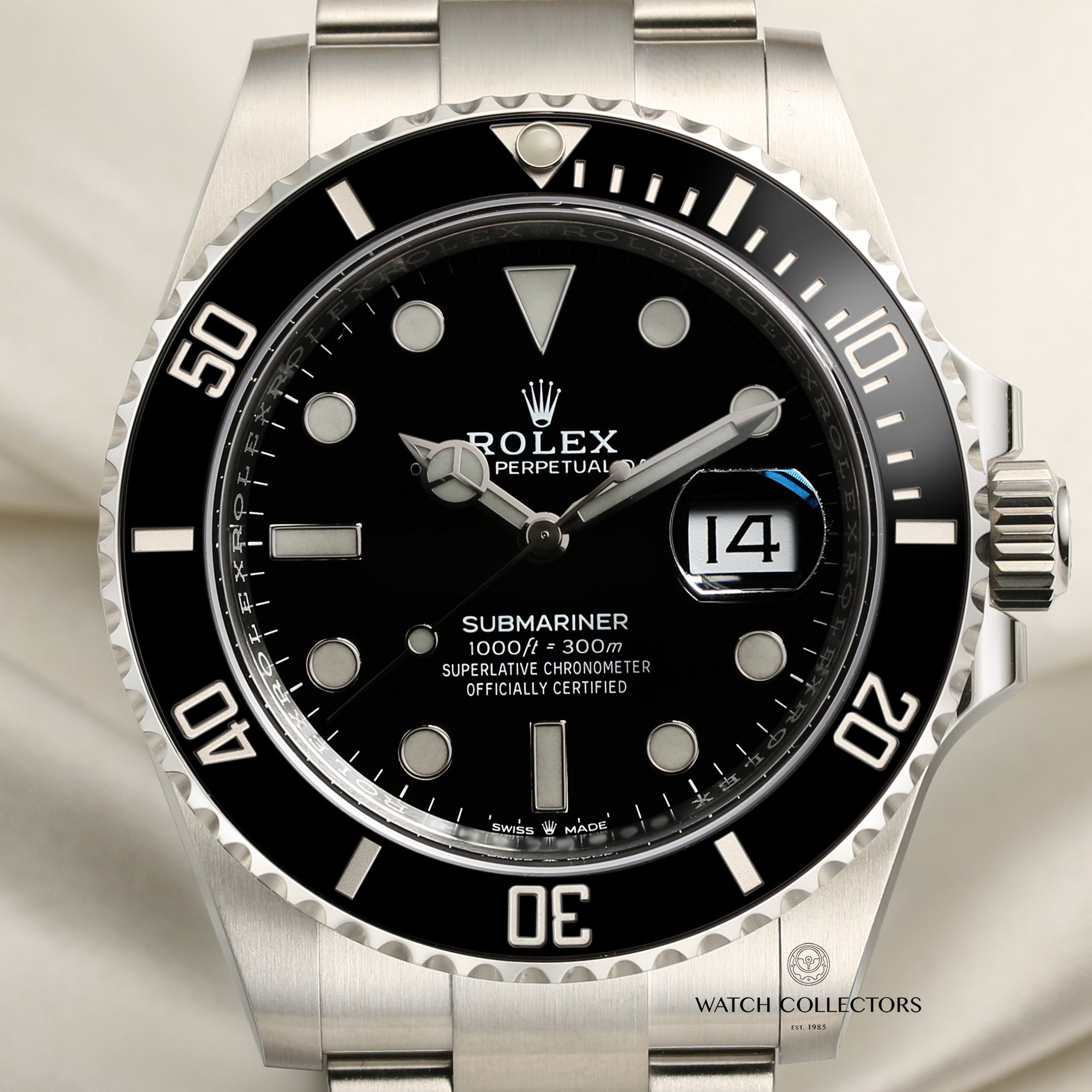 Full Set Unworn Rolex Submariner 126610LN Stainless Steel Ceramic Second Hand Watch Collectors 2