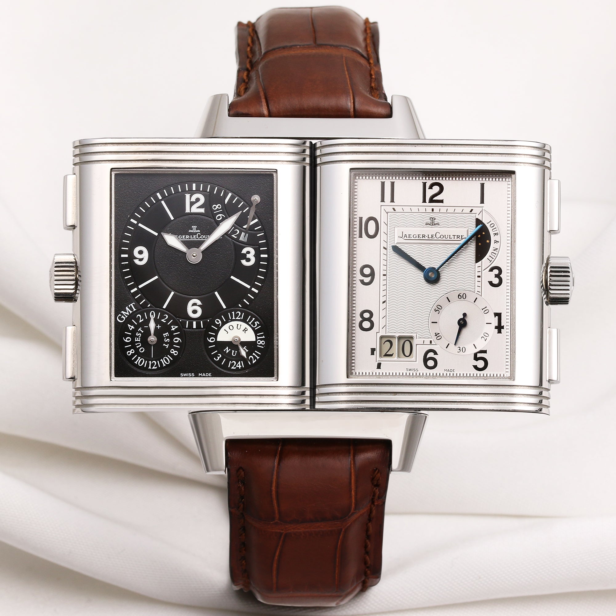 Jaeger lecoultre gmt discount reverso