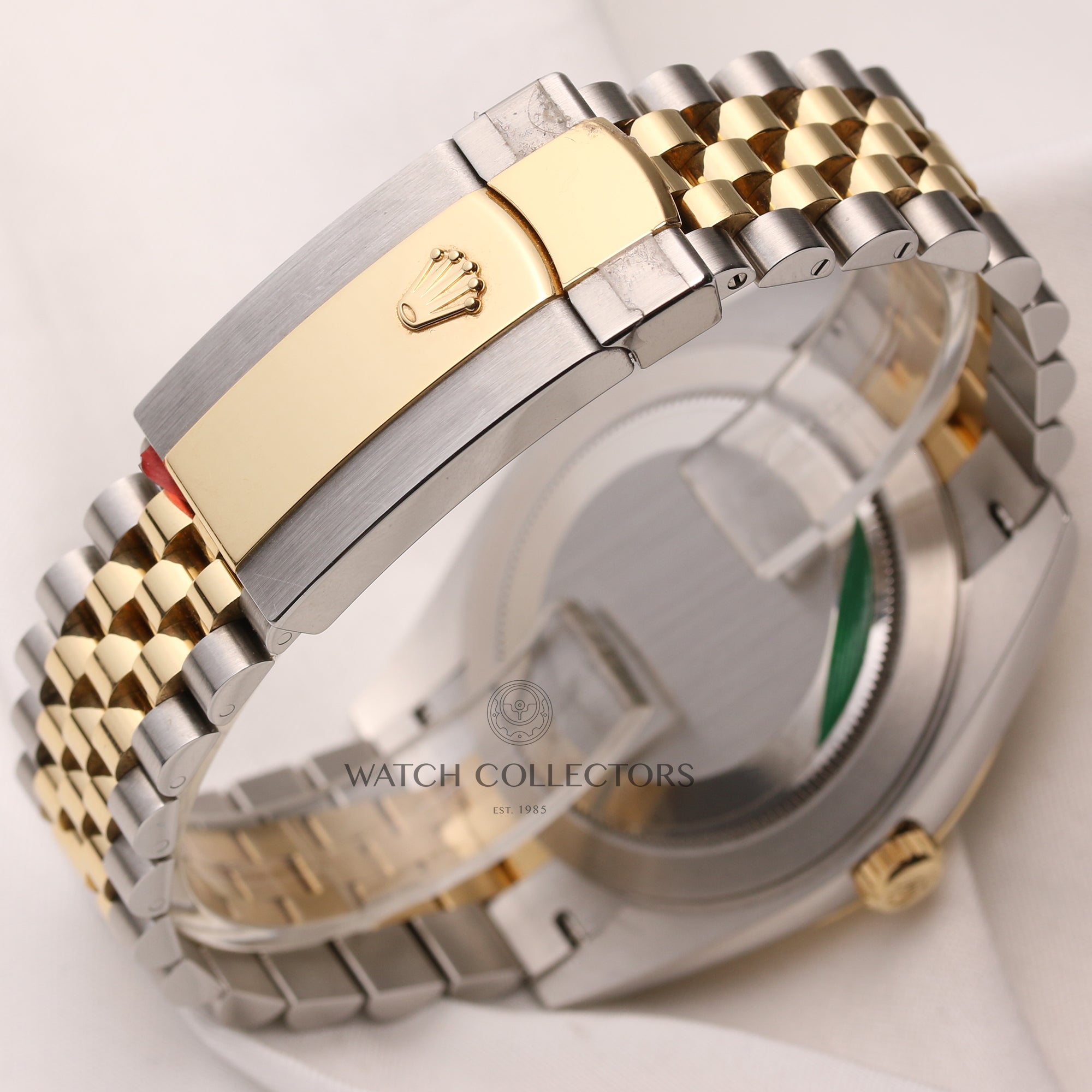 Fullset Rolex DateJust II 126333 Stainless Steel 18K White Gold Bezel Champagne Diamond Dial Second Hand Watch Collectors 6