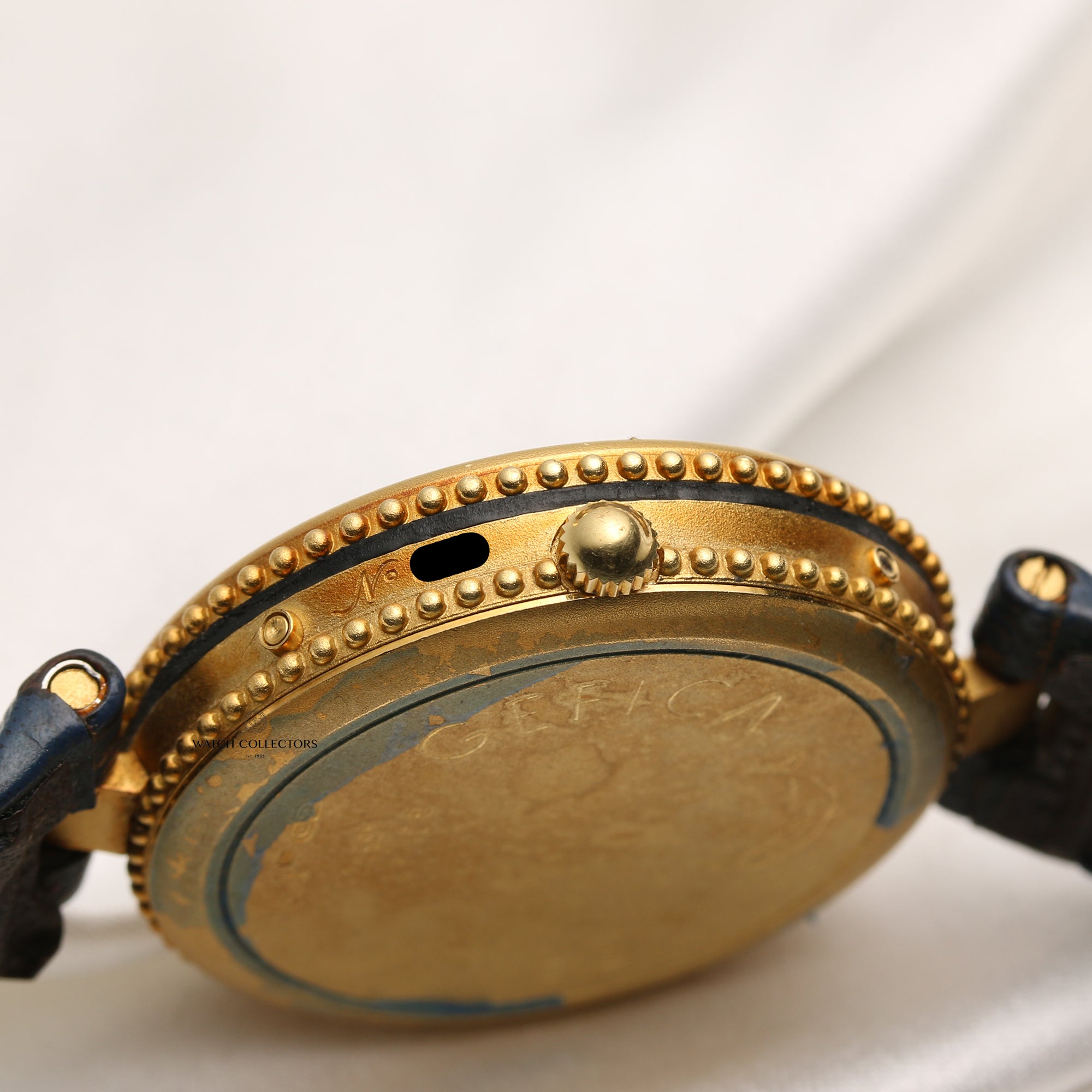 Gerald Genta 18K Yellow Gold Moonphase Second Hand Watch Collectors 6