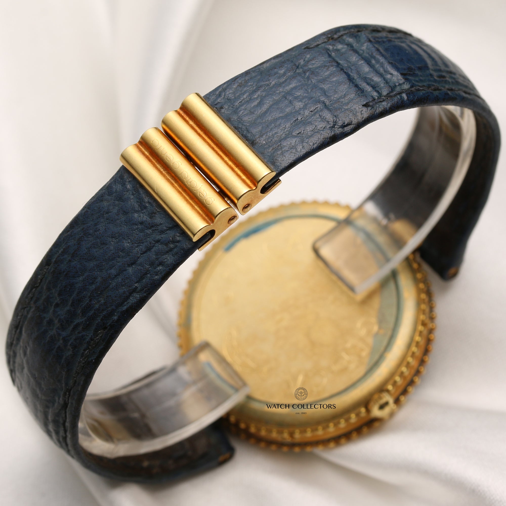 Gerald Genta 18K Yellow Gold Moonphase Second Hand Watch Collectors 7