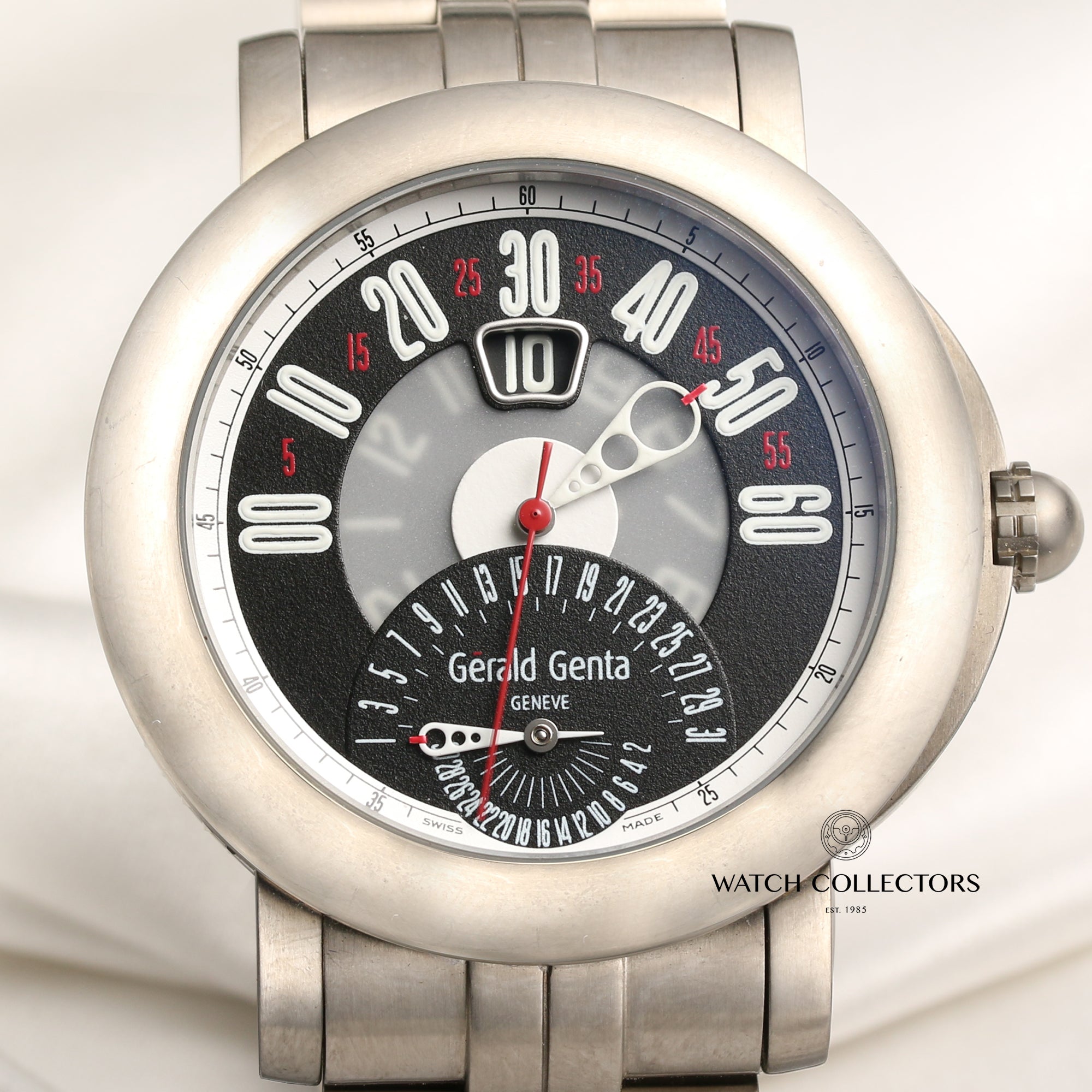 Gerald Genta Titanium Second Hand Watch Collectors 2