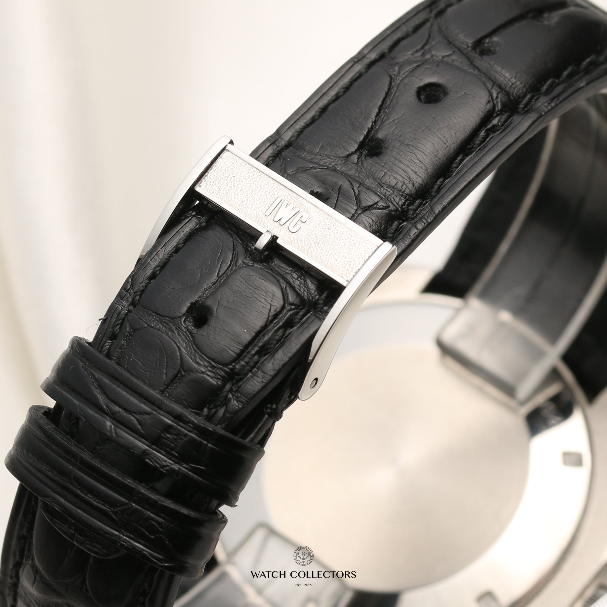 IWC 1824 Stainless Steel Second Hand Watch Collectors 7