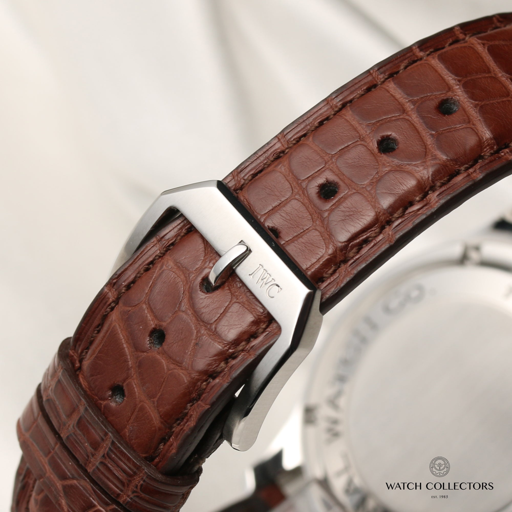 IWC Chronograph Stainless Steel Second hand Watch Collectors 10