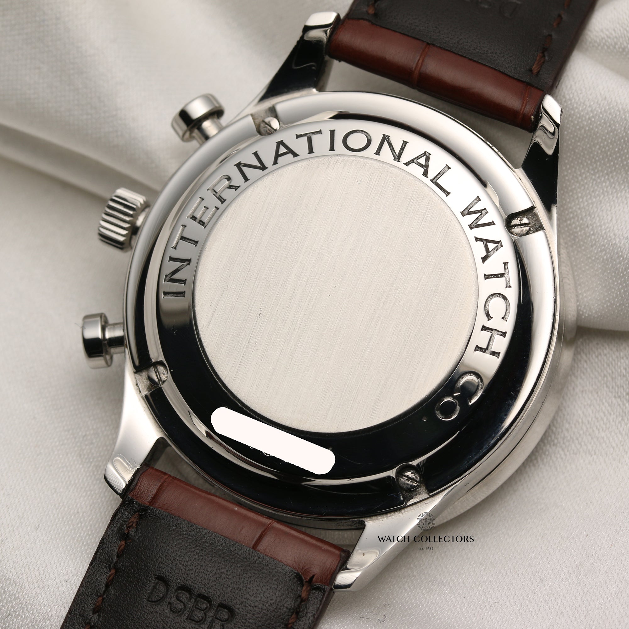 IWC Chronograph Stainless Steel Second hand Watch Collectors 9