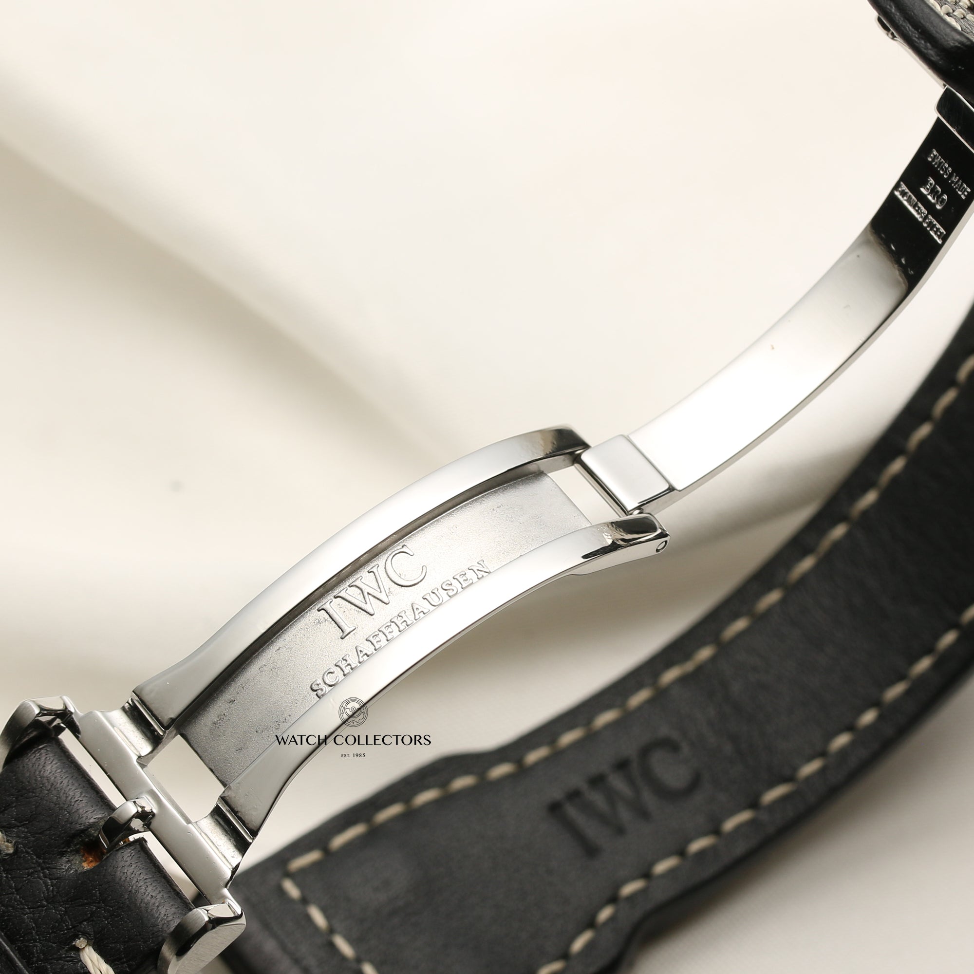 IWC Pilot Stainless Steel Second Hand Watch Collectors 7