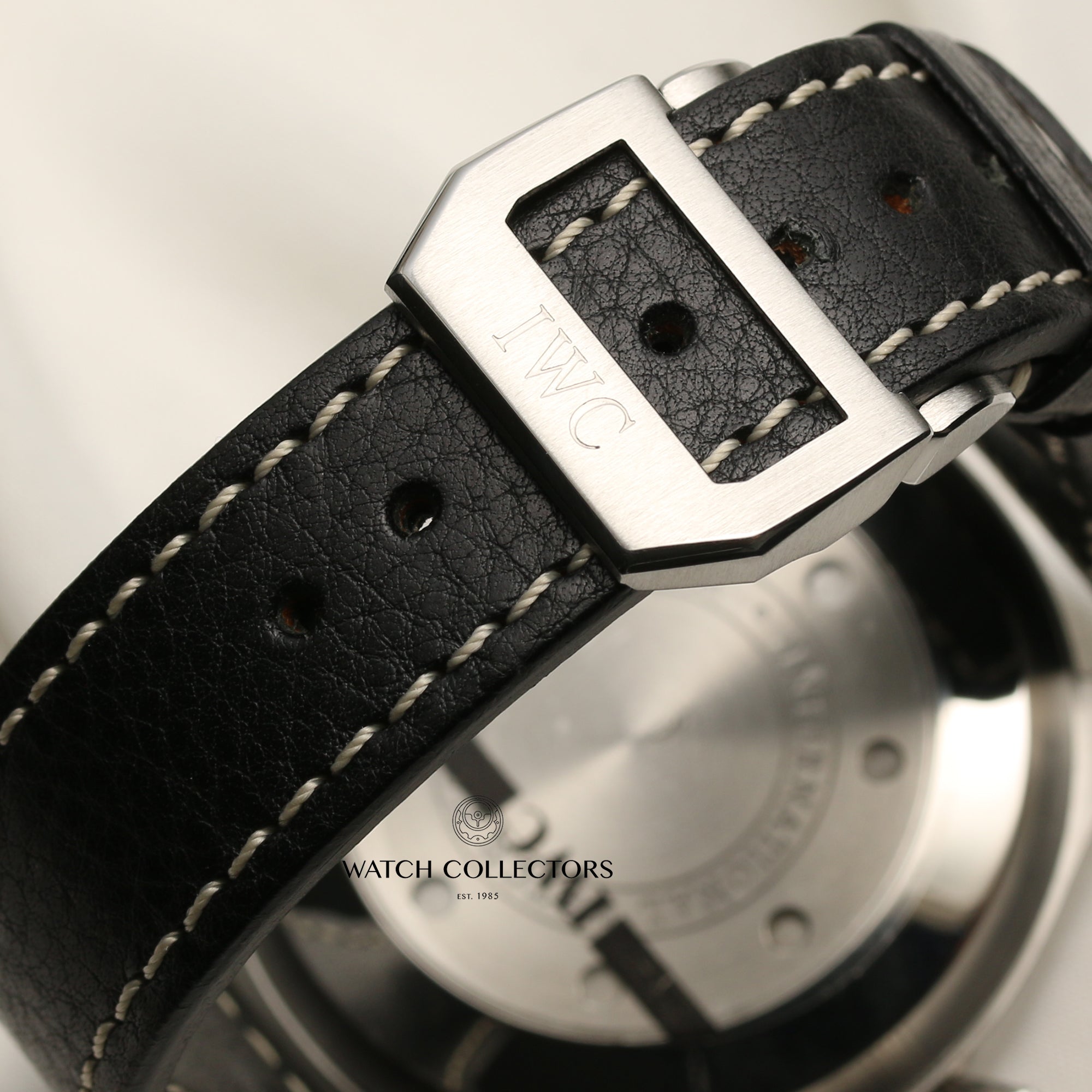 IWC Pilot Stainless Steel Second Hand Watch Collectors 8