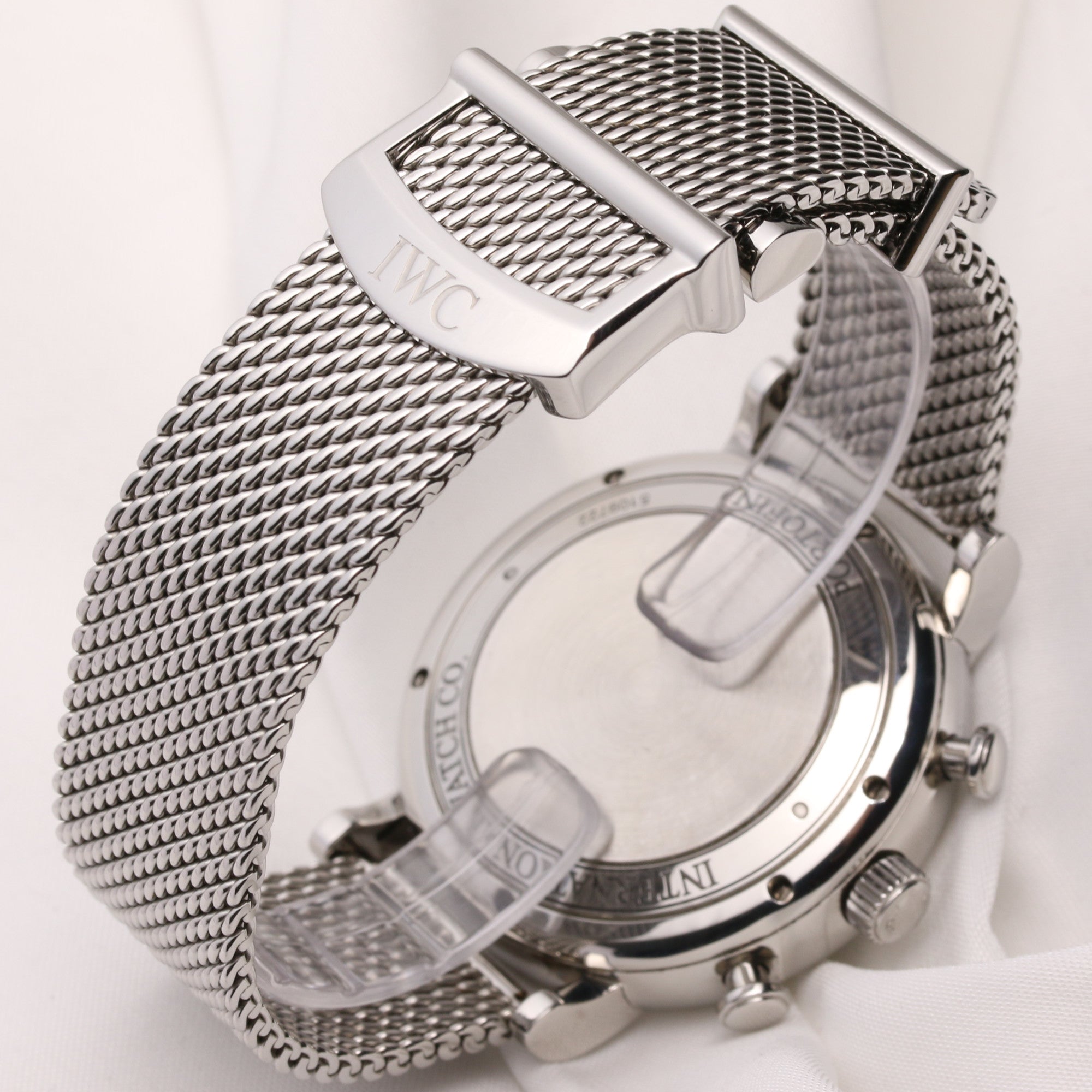 IWC Portofino Chronograph IW391005 Stainless Steel Second Hand Watch Collectors 5