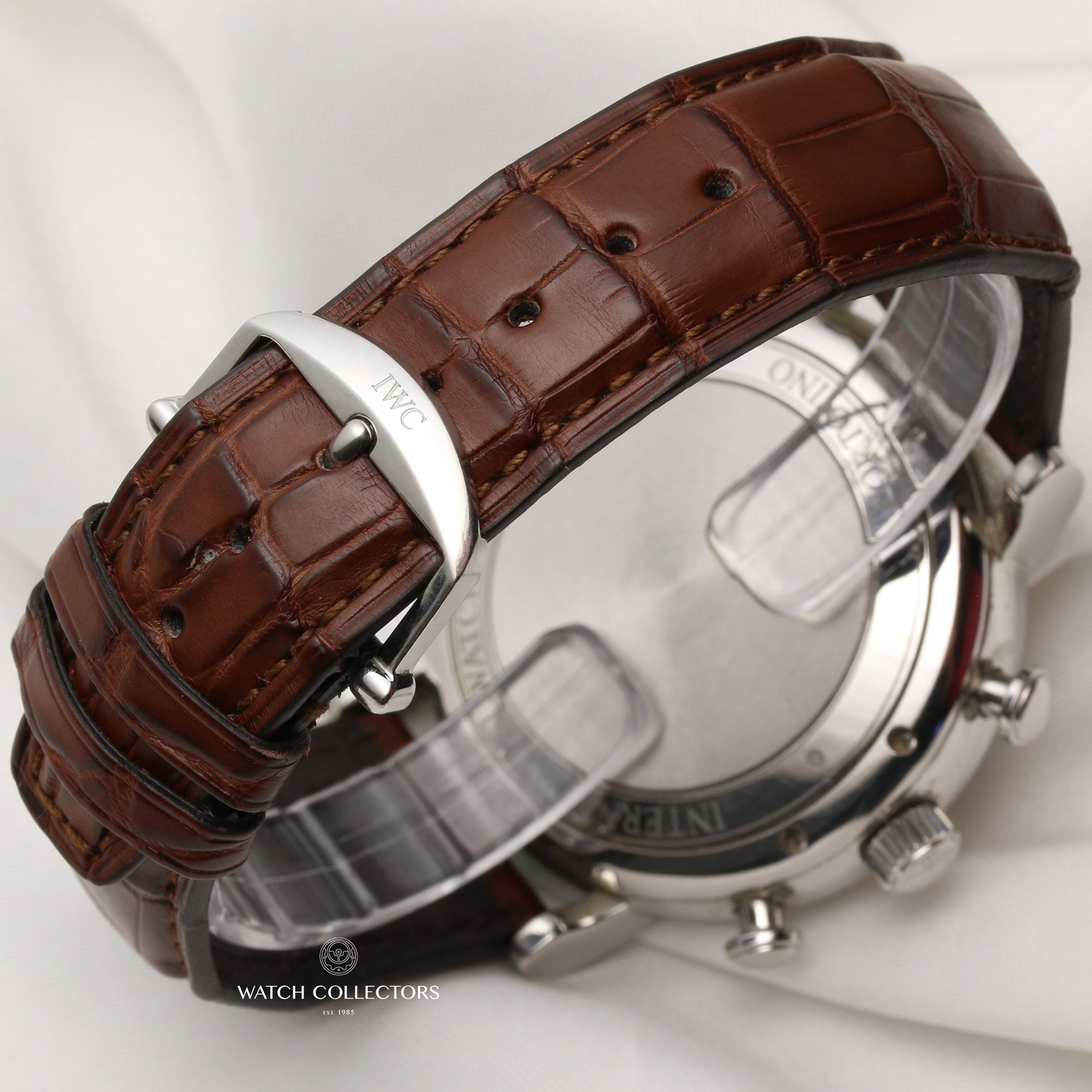 IWC-Portofino-Chronograph-IW391007-Stainless-Steel-Second-Hand-Watch-Collectors-6