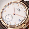 IWC-Portugese-Hand-Wound-Eight-Days-IW510204-18K-Rose-Gold-Second-Hand-Watch-Collectors-5