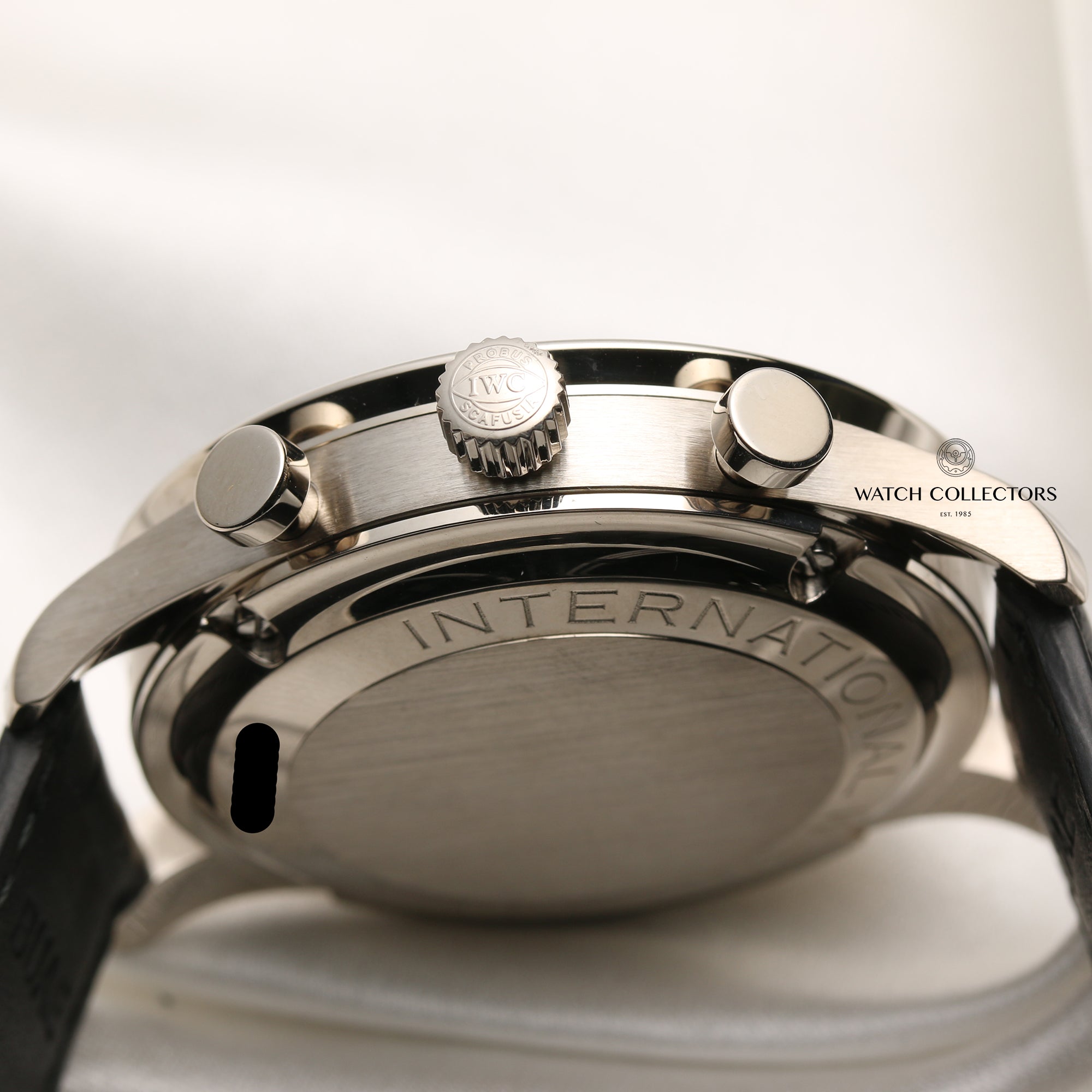 IWC Portuguese Chronograph IW371413 Stainless Steel Second Hand Watch Collectors 5