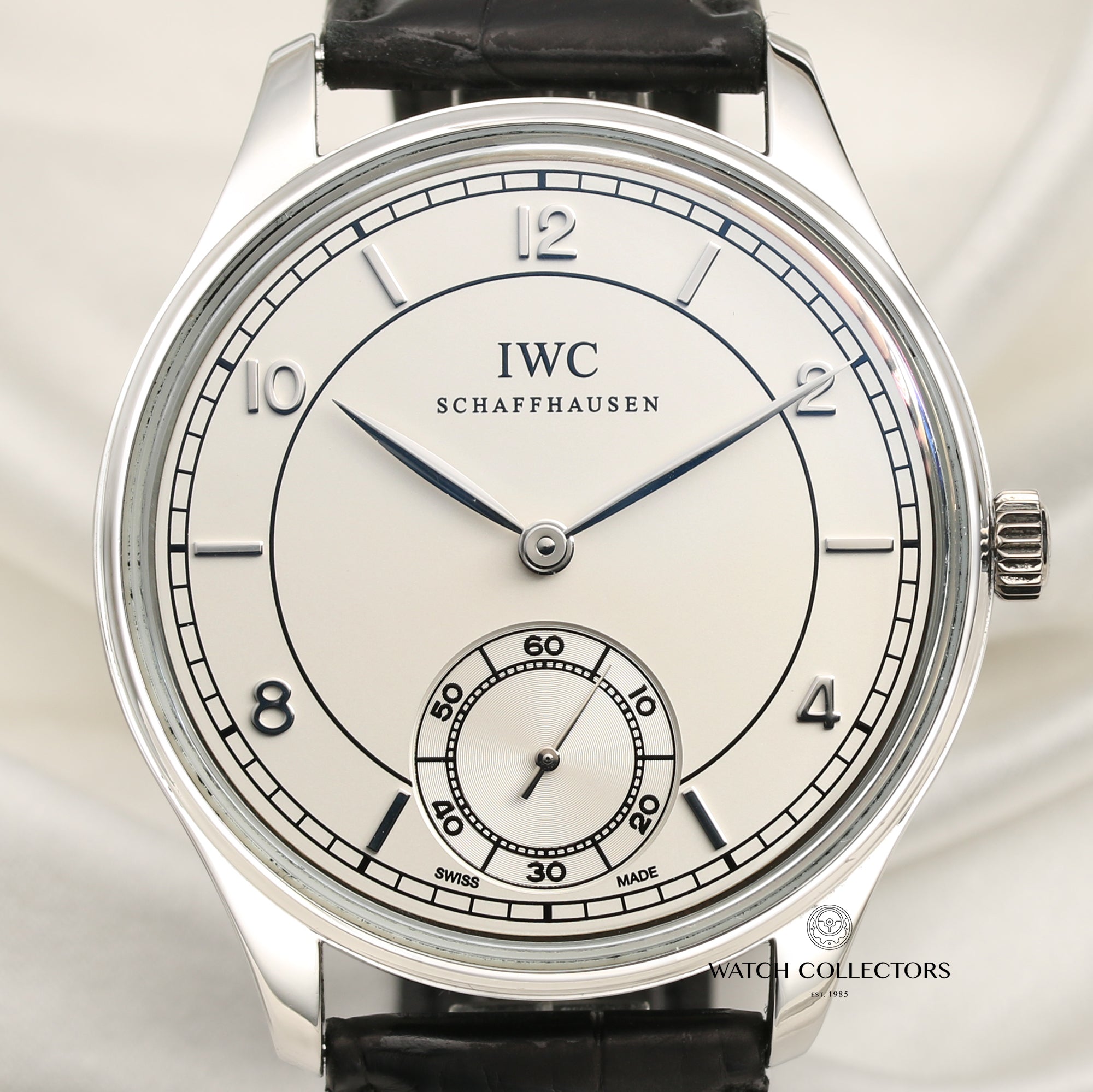 IWC Portuguese Platinum Second Hand Watch Collectors 2