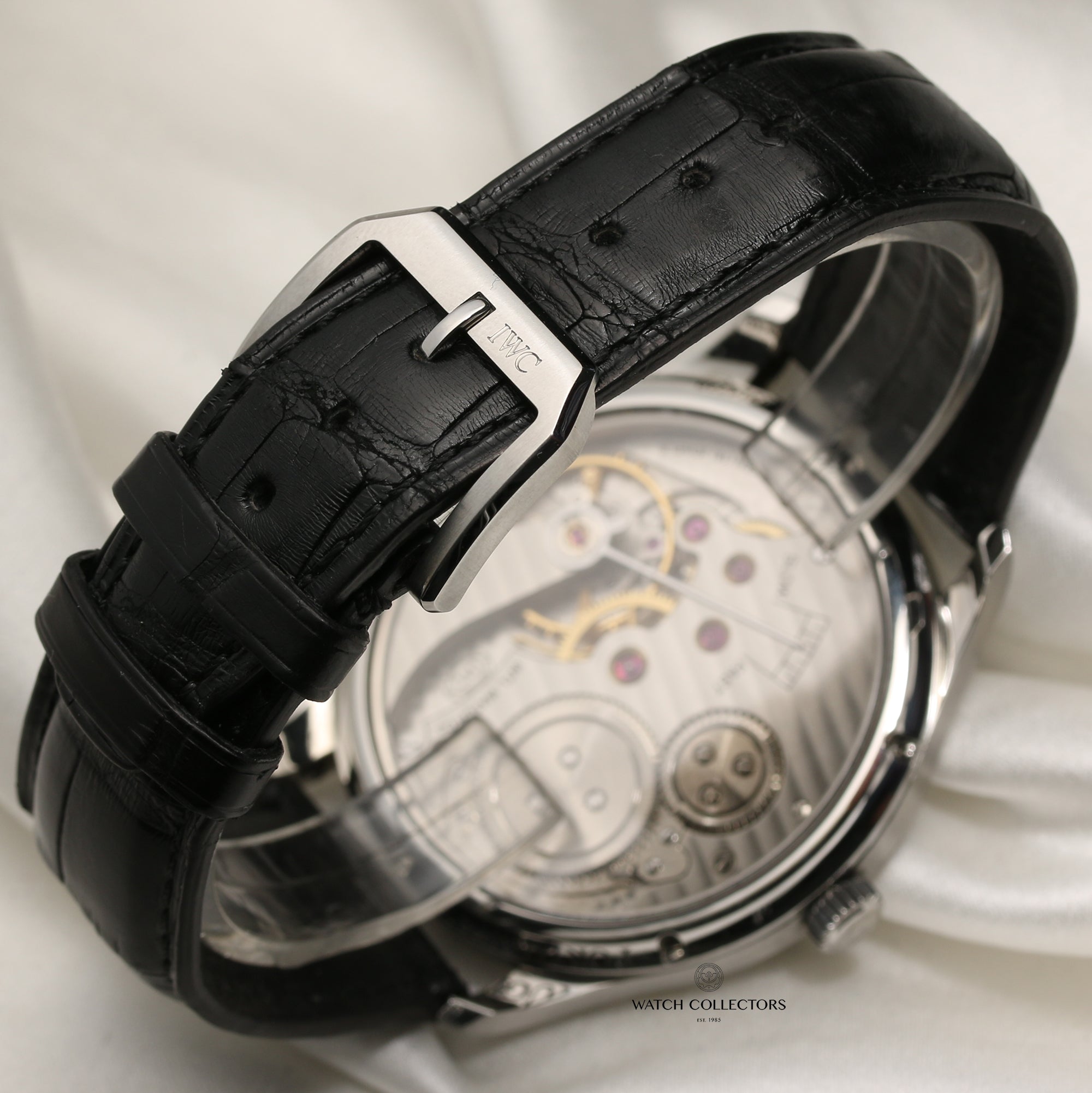 IWC Portuguese Stainless Steel Second Hand Watch Collectors 7