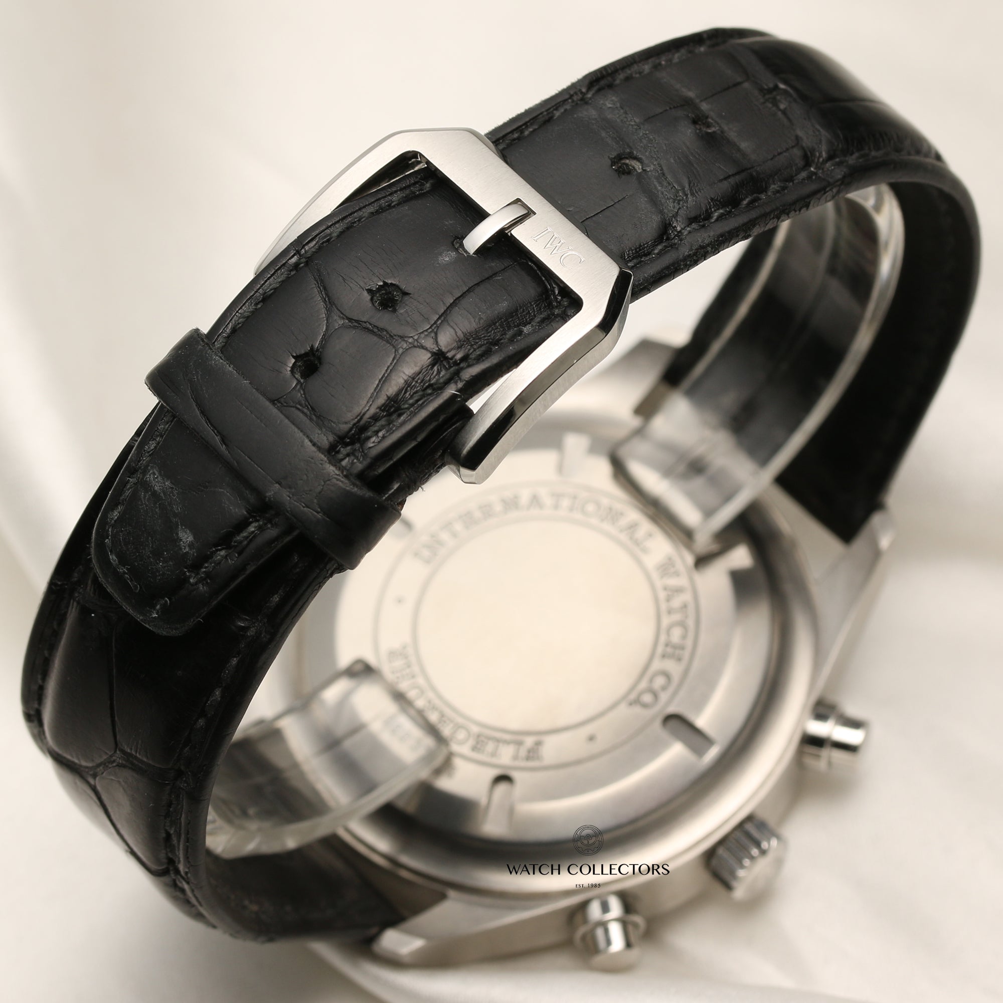 IWC Stainless Steel Second Hand Watch Collectors 6