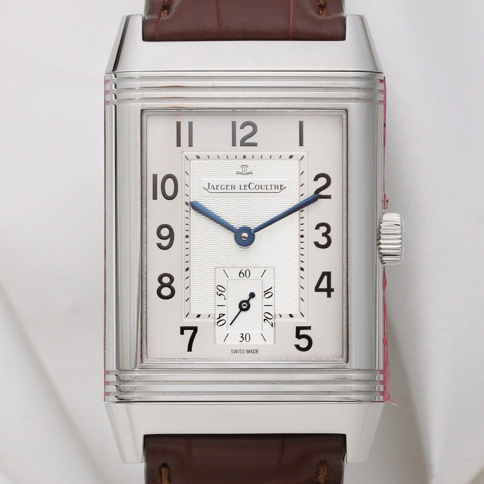 JLC Reverso 18K Stainless Steel Second Hand Watch Collectors 2