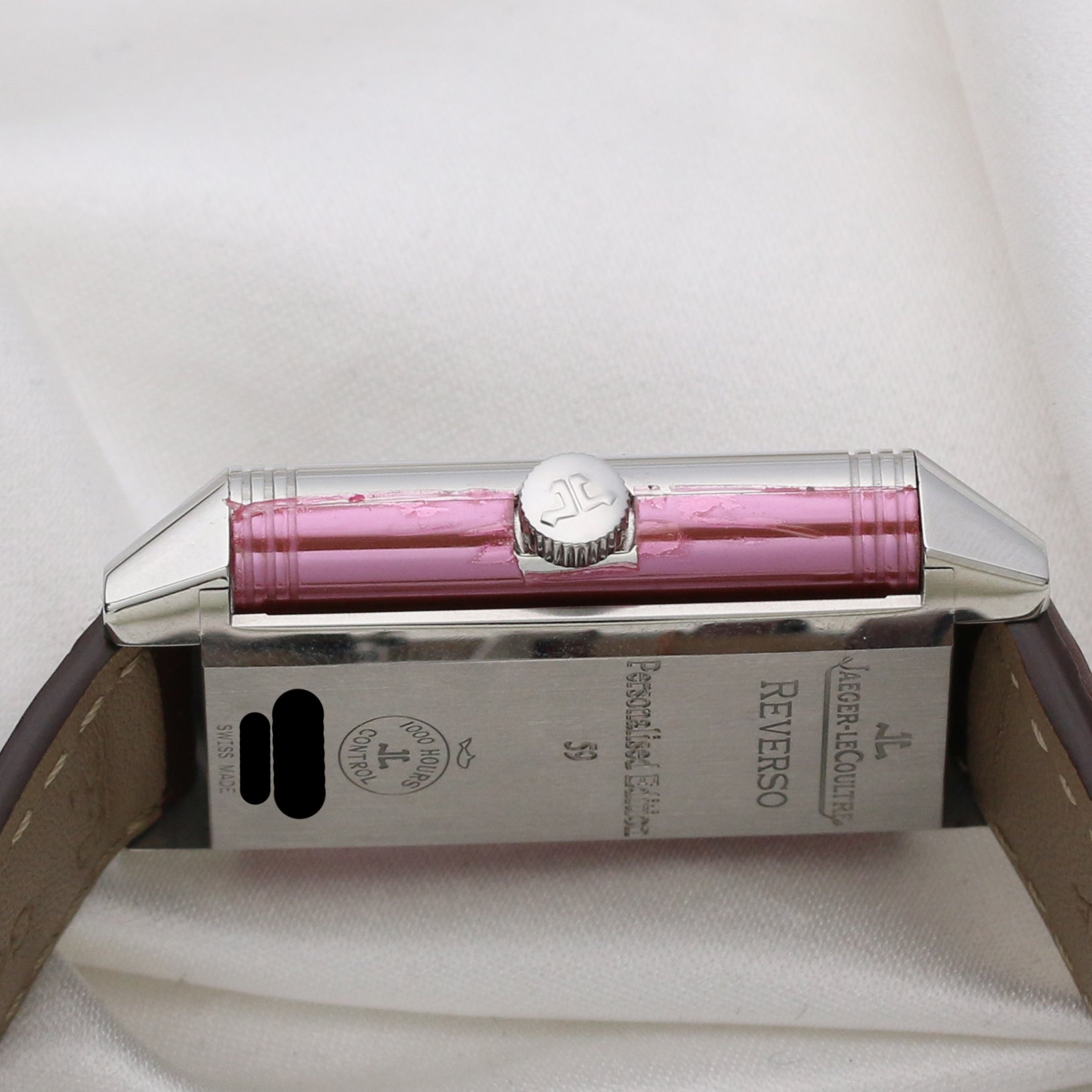 JLC Reverso 18K Stainless Steel Second Hand Watch Collectors 5