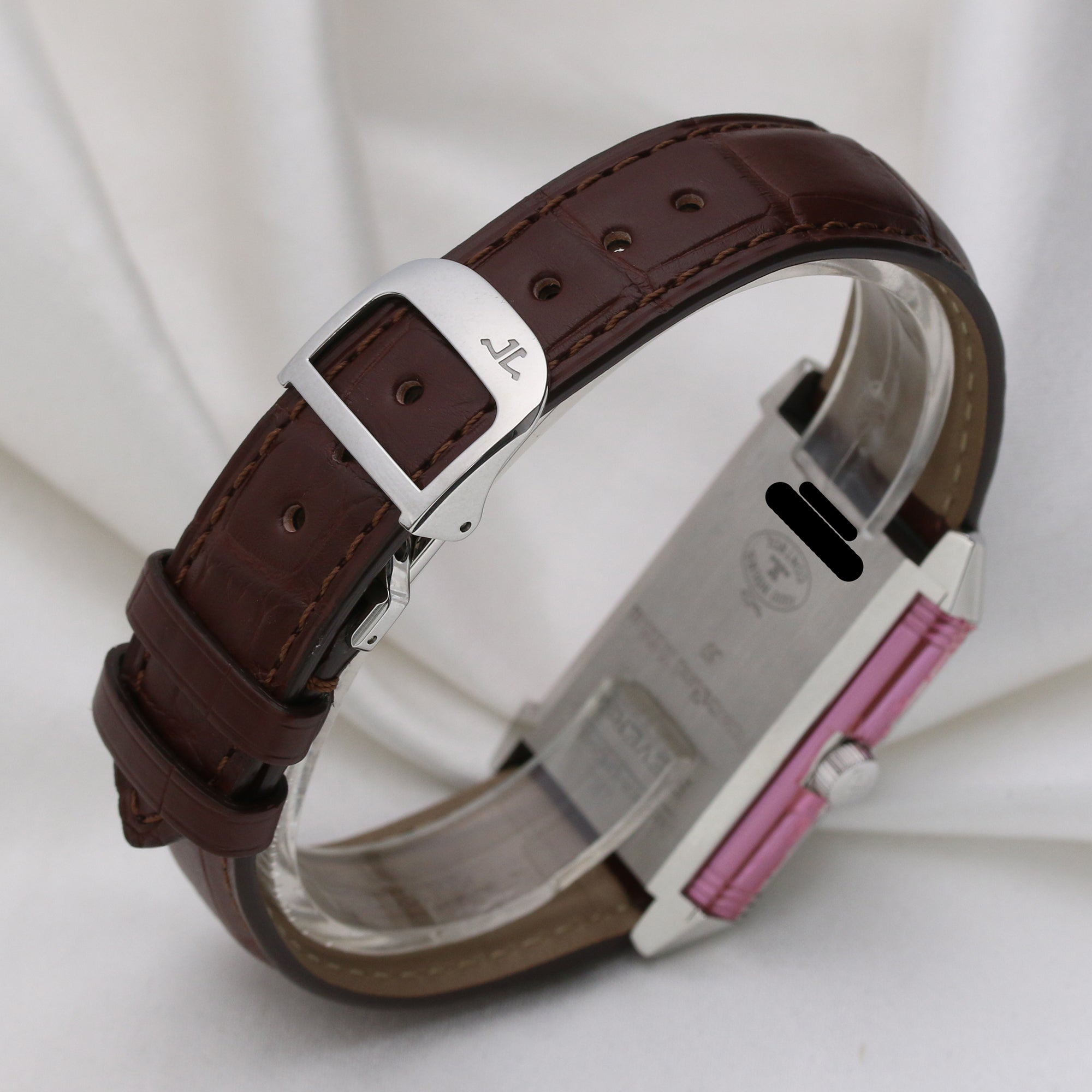 JLC Reverso 18K Stainless Steel Second Hand Watch Collectors 7