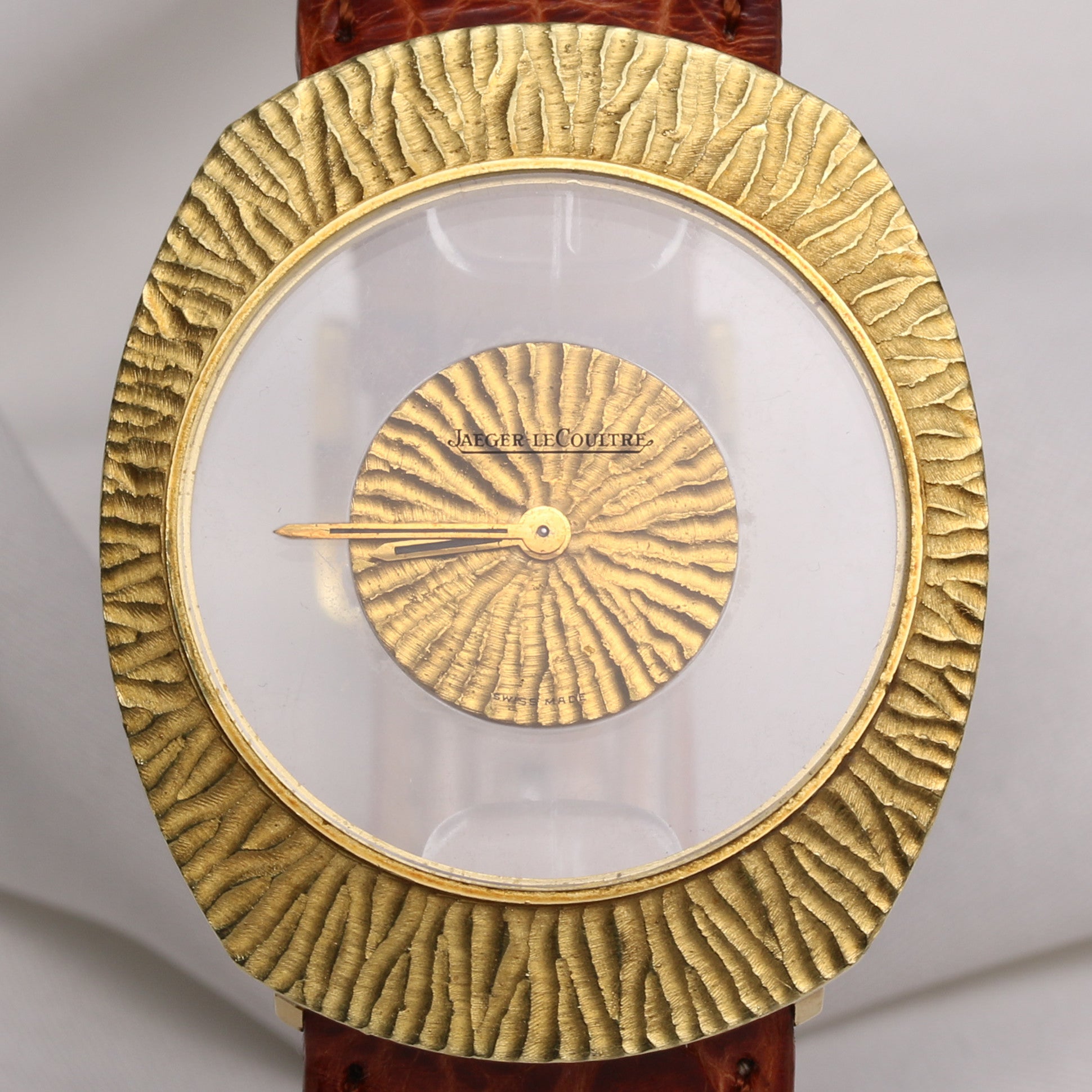 Jaege-LeCoultre 18K Yellow Gold Second Hand Watch Collectors 2