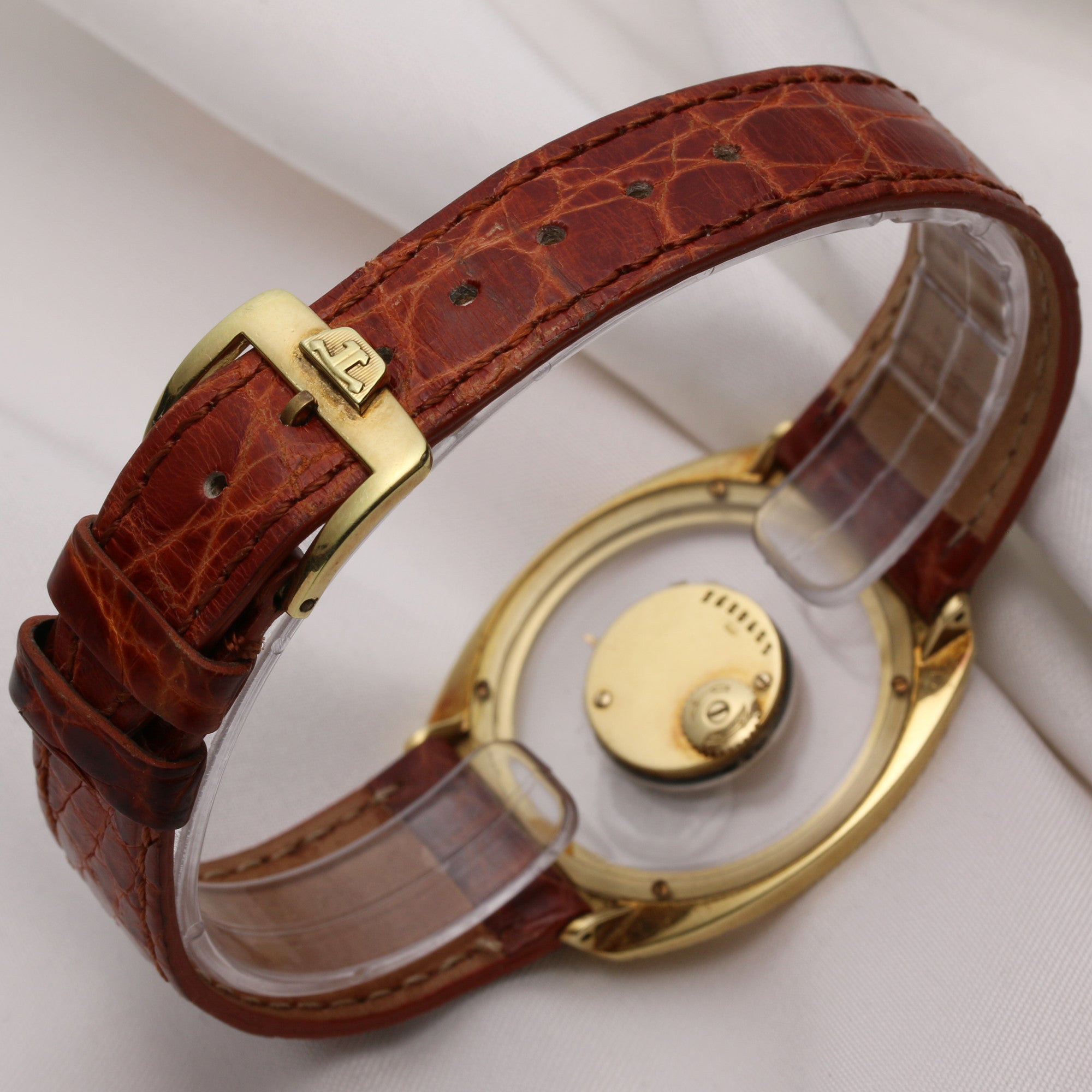 Jaege-LeCoultre 18K Yellow Gold Second Hand Watch Collectors 5