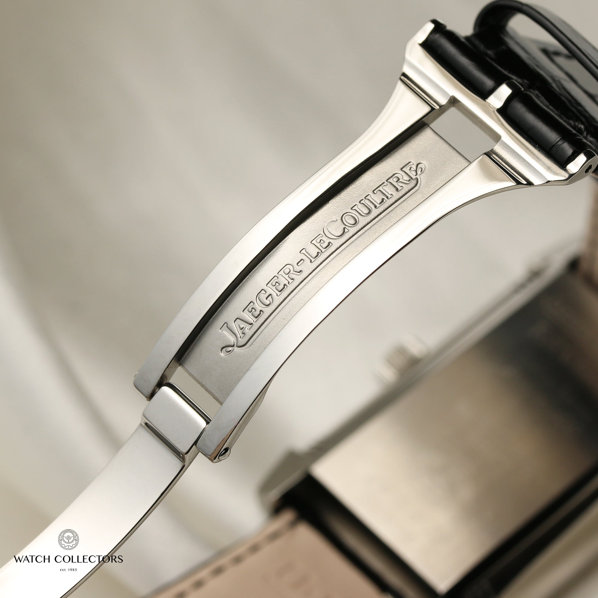 Jaeger Le-Coultre Day & Night Reverso Stainless Steel Second Hand Watch Collectors 10