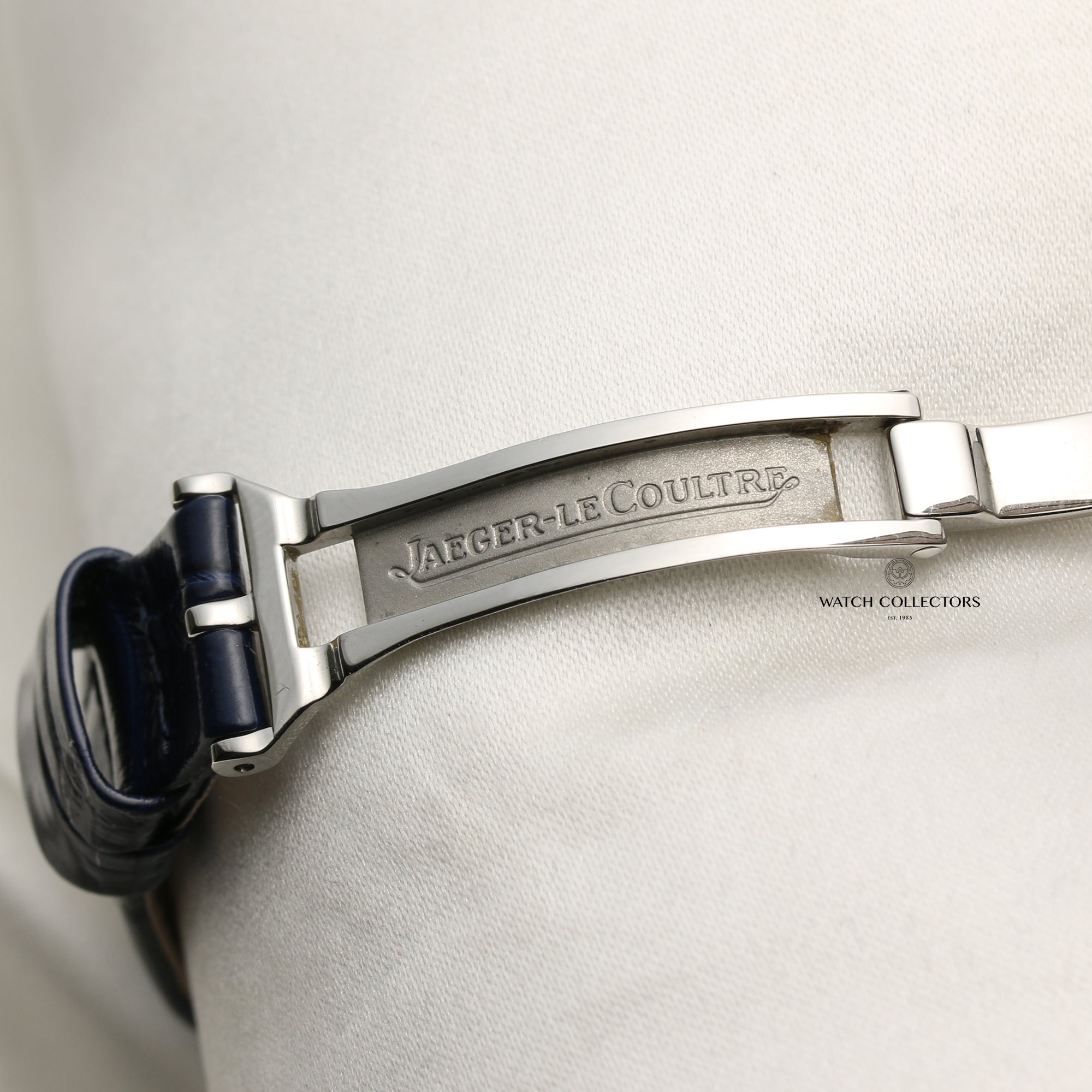 Jaeger Le-Coultre Lady Reverso Stainless Steel MOP Diamond Bezel Second Hand Watch Collectors 7