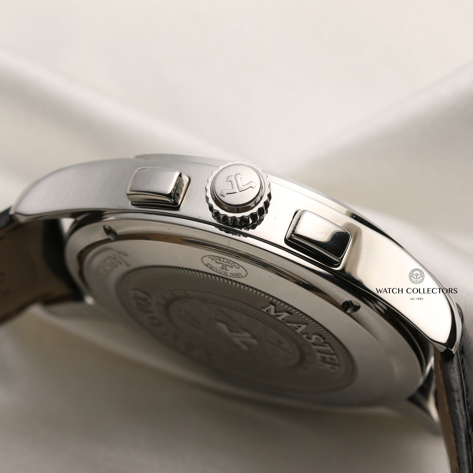 Jaeger Le-Coultre Master Control Stainless Steel Second Hand Watch Collectors 5