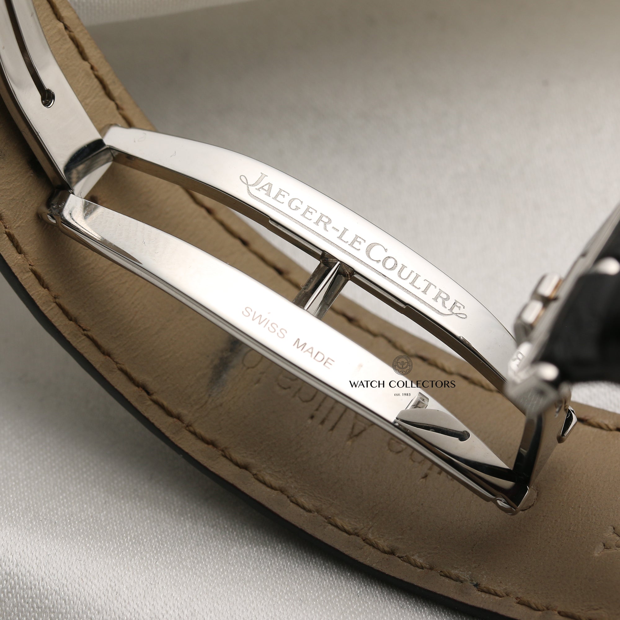 Jaeger Le-Coultre Master Control Stainless Steel Second Hand Watch Collectors 8