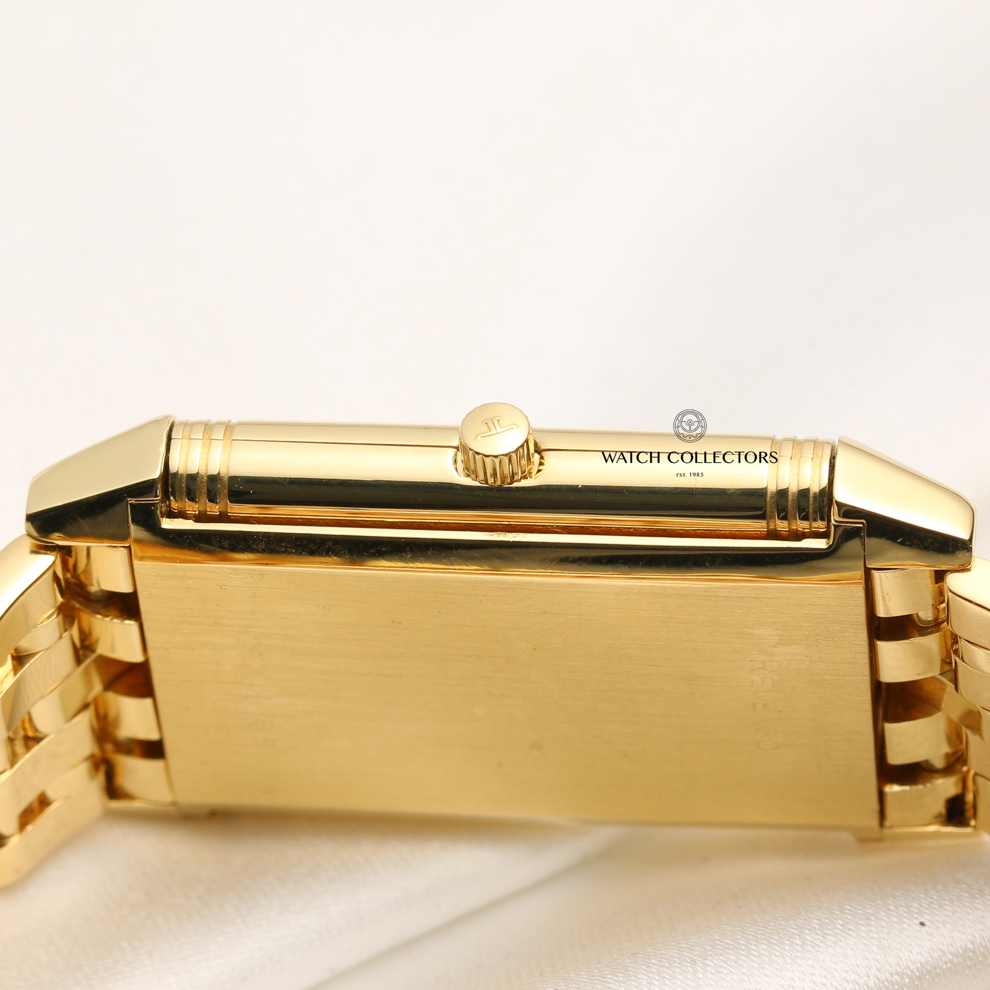 Jaeger Le-Coultre Reverso 18K Yellow Gold Second Hand Watch Collectors 6