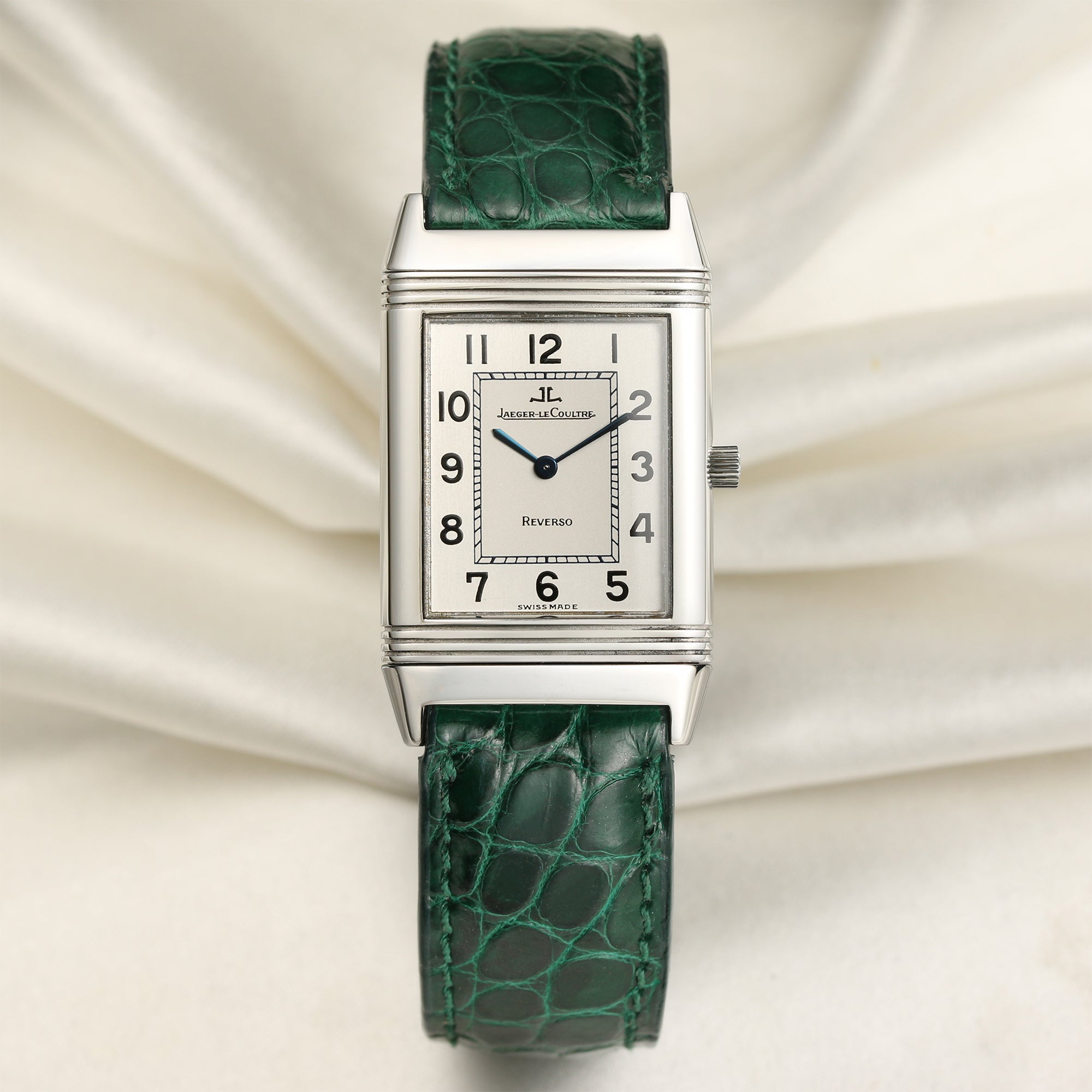 Jaeger Le-Coultre Reverso Stainless Steel Second Hand Watch Collectors 1
