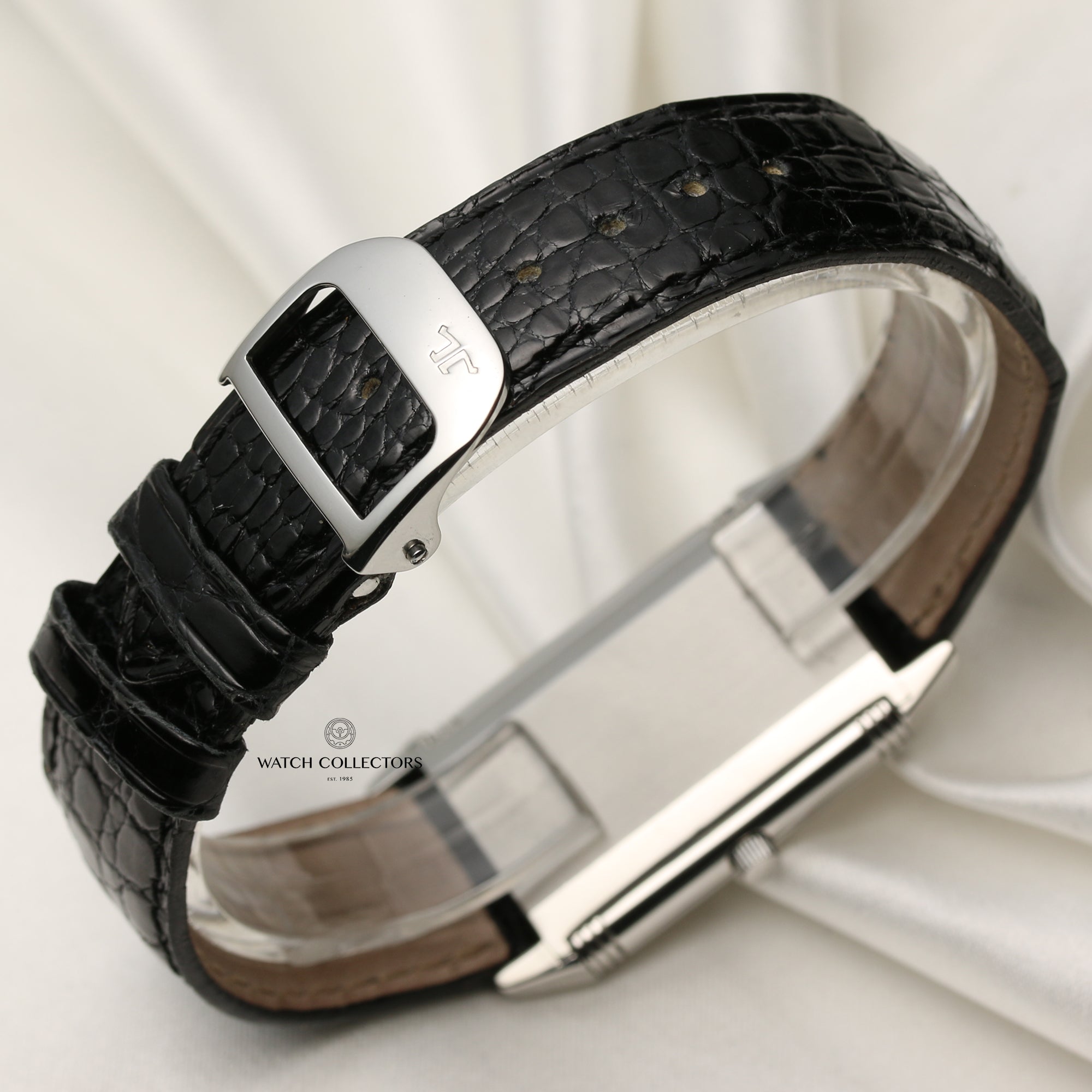 Jaeger Le-Coultre Reverso Stainless Steel Second Hand Watch Collectors 7