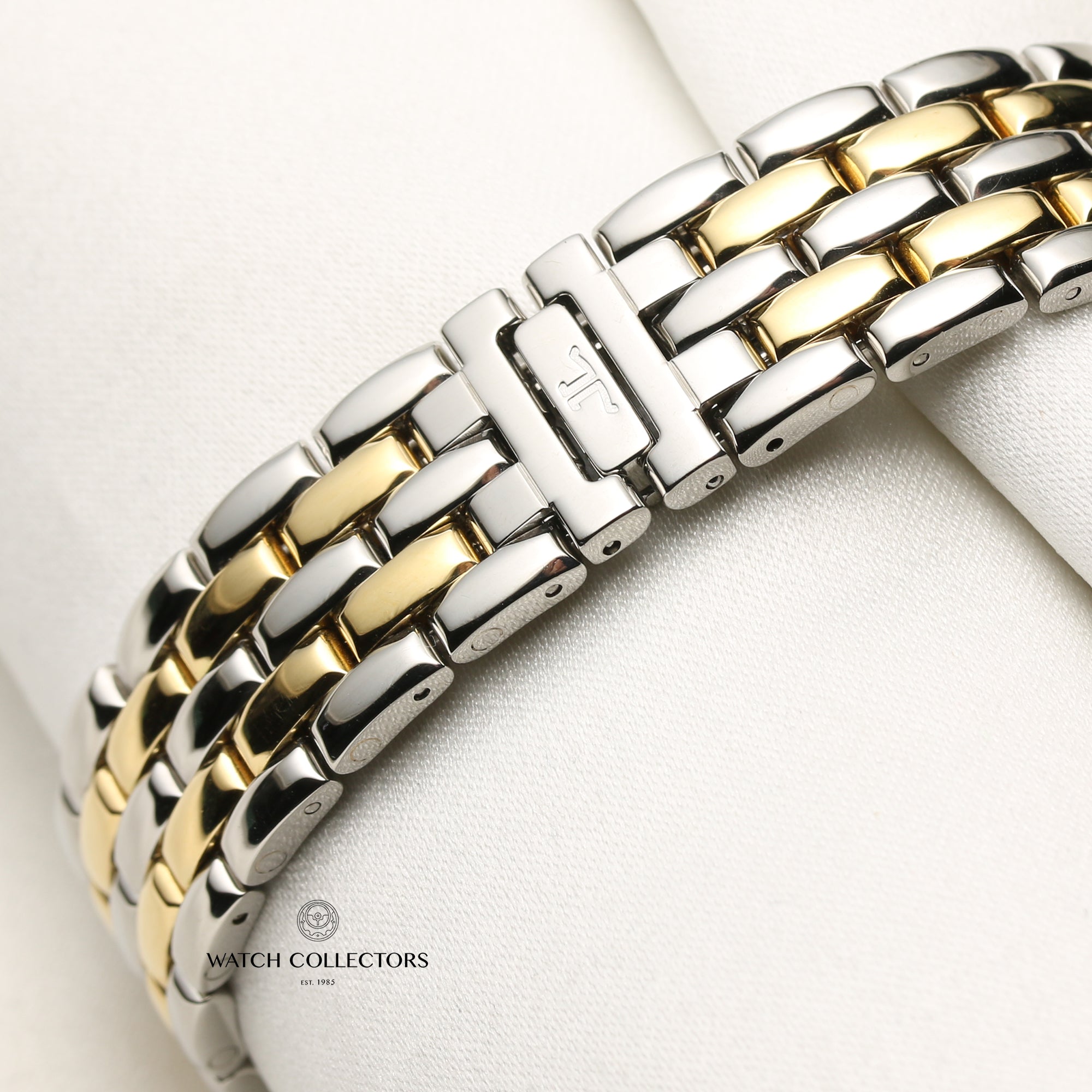 Jaeger Le-Coultre Reverso Steel & Gold Second Hand Watch Collectors 8