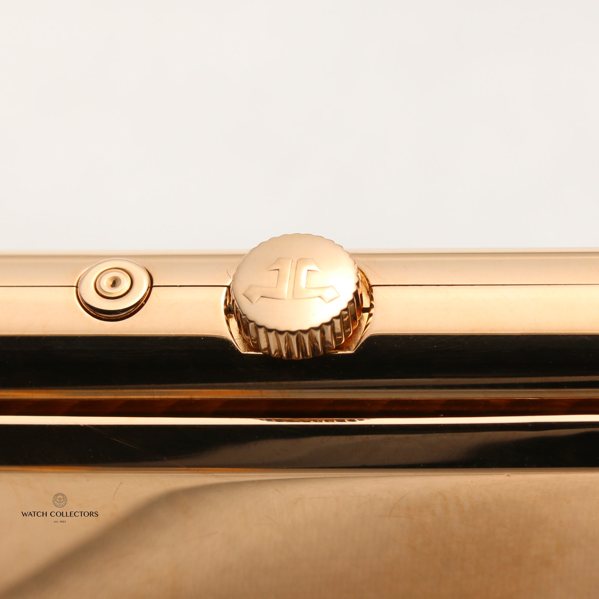 Jaeger-LeCoultre 18K Rose Gold Reverso Second Hand Watch Collectors 7