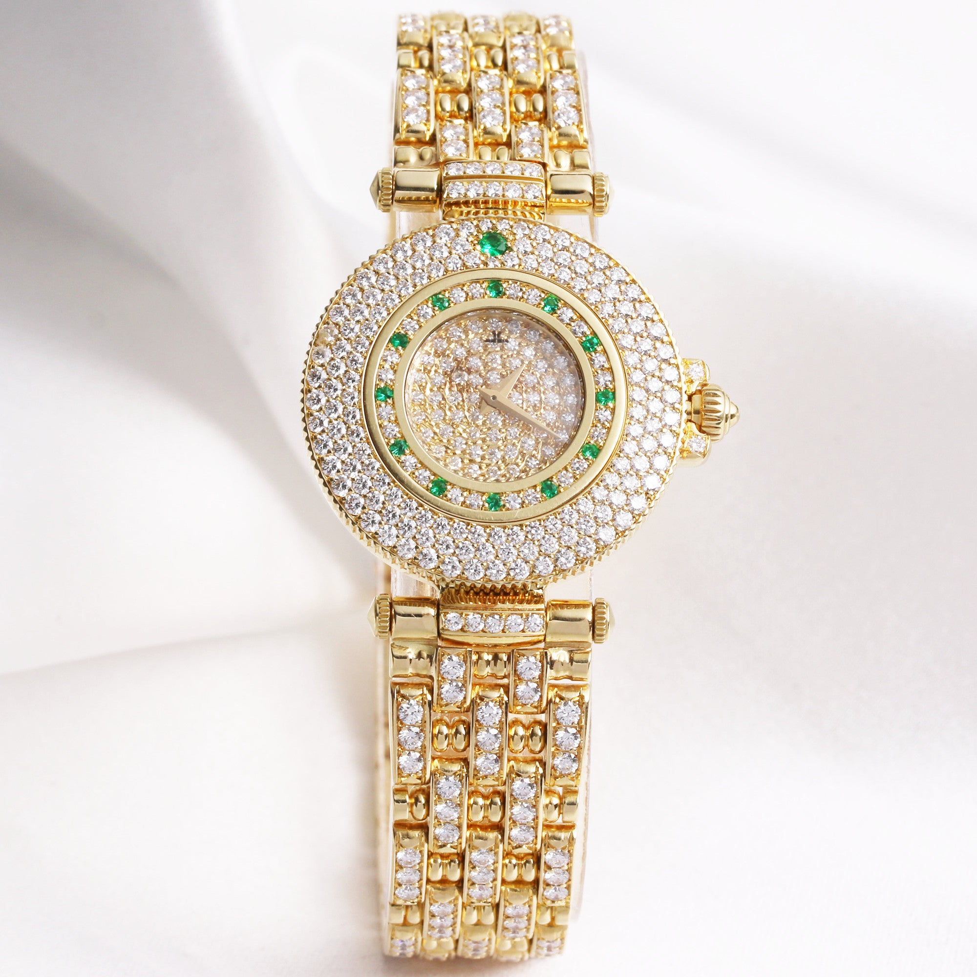 Jaeger-LeCoultre Carnet De Rendezvous 441.1.01 18K Yellow Gold Diamond Second Hand Watch Collectors 1