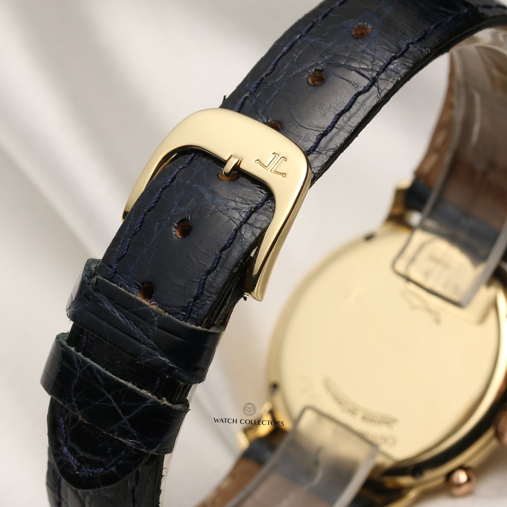 Jaeger-LeCoultre Chronograph 18K Yellow Gold Second Hand Watch Collectors 6