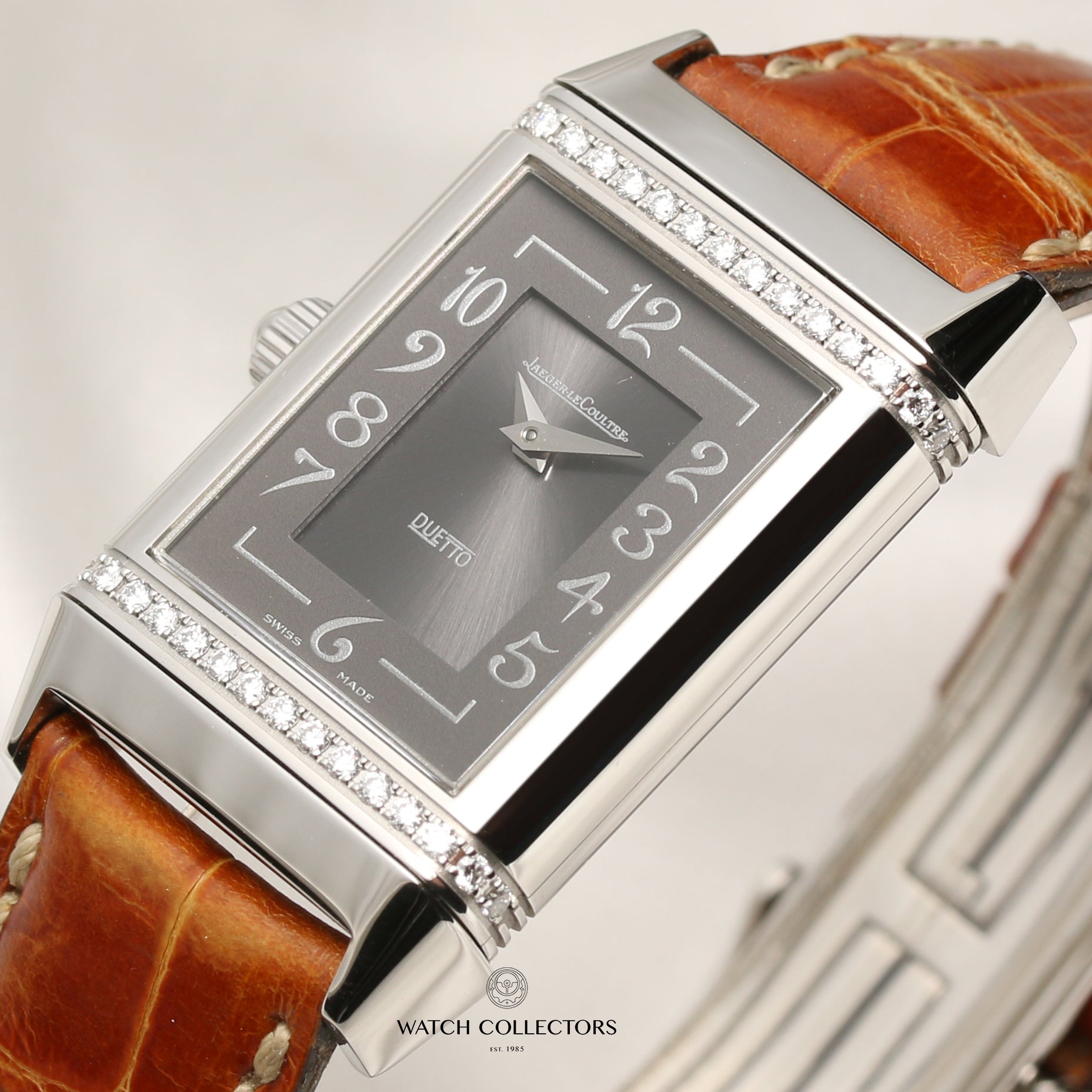 Jaeger-LeCoultre Lady Reverso Diamond Second Hand Watch Collectors 5