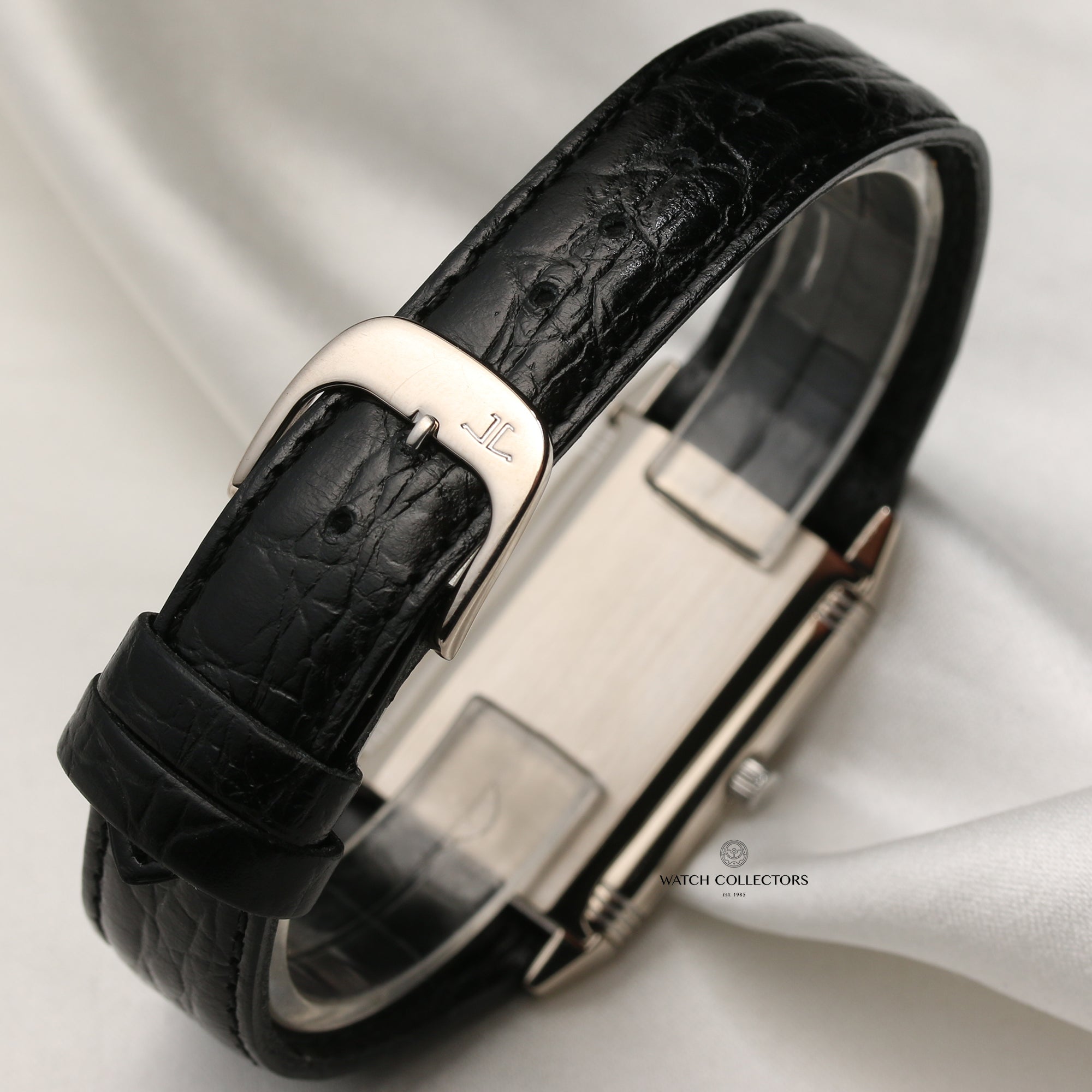 Jaeger-LeCoultre Lapis Lazuli Diamond Dial Reverso Second Hand Watch Collectors 7