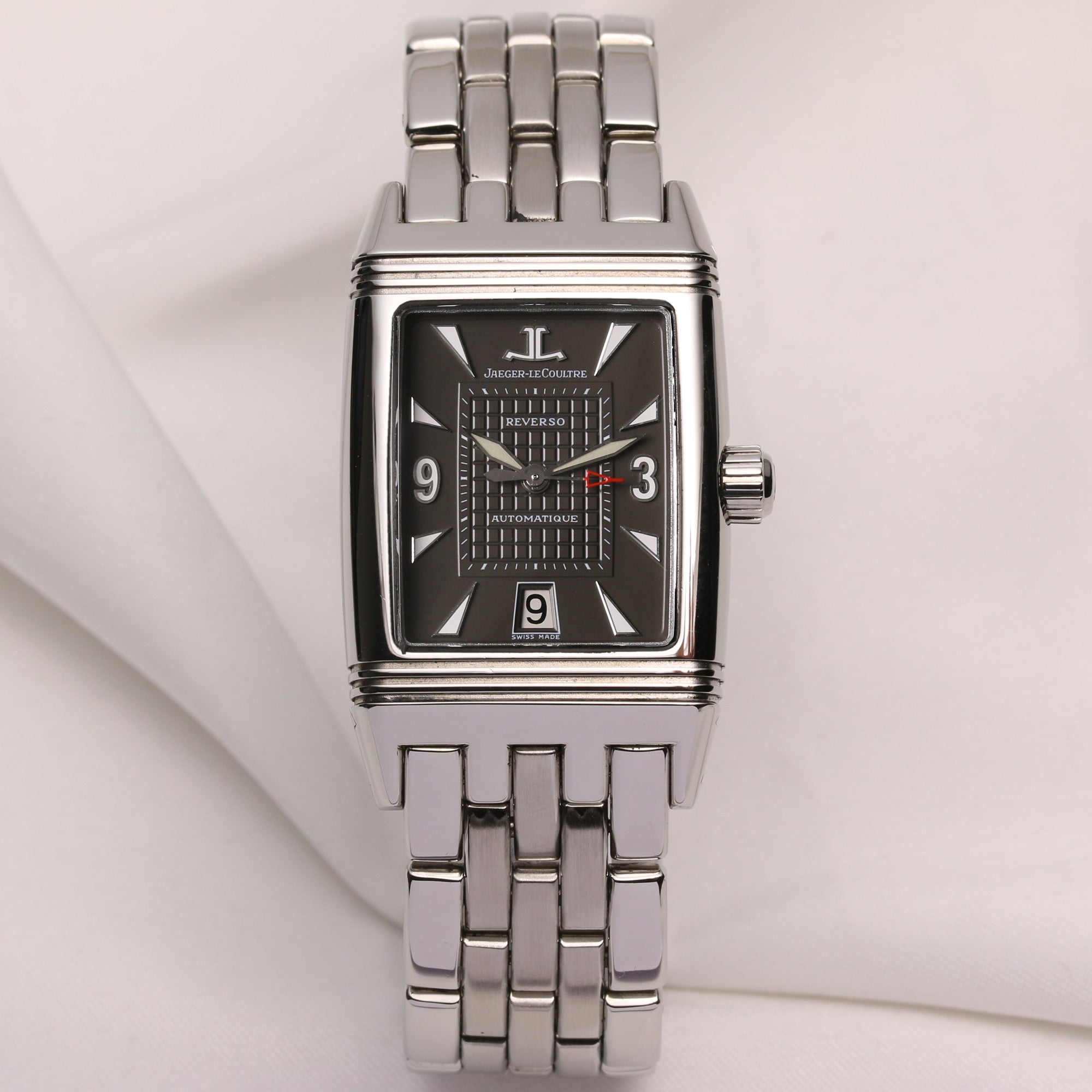 Jaeger-LeCoultre Reverso 290.8.60 Stainless Steel Second Hand Watch Collectors 1