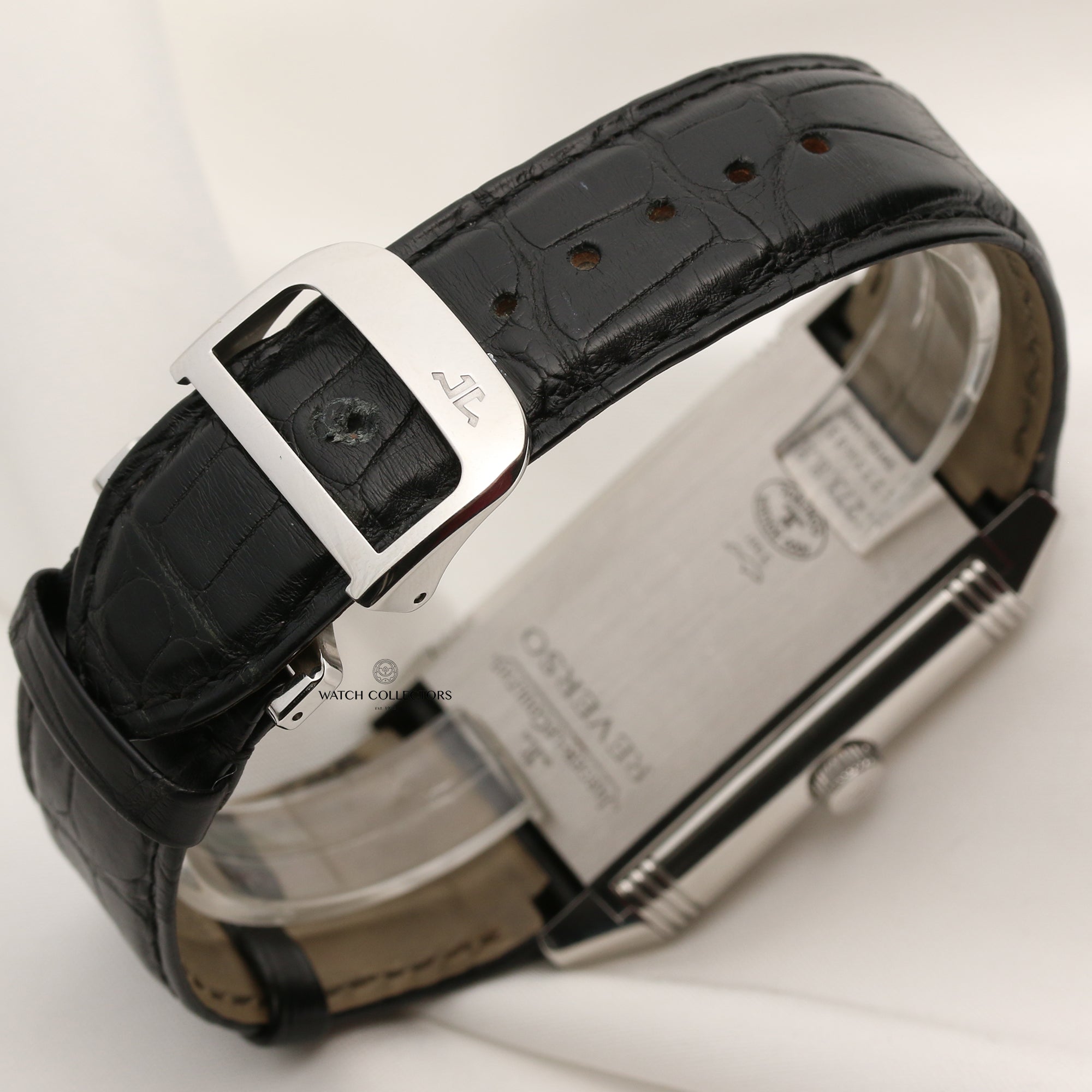Jaeger LeCoultre Reverso Stainless Steel Second Hand Watch Collectors 5