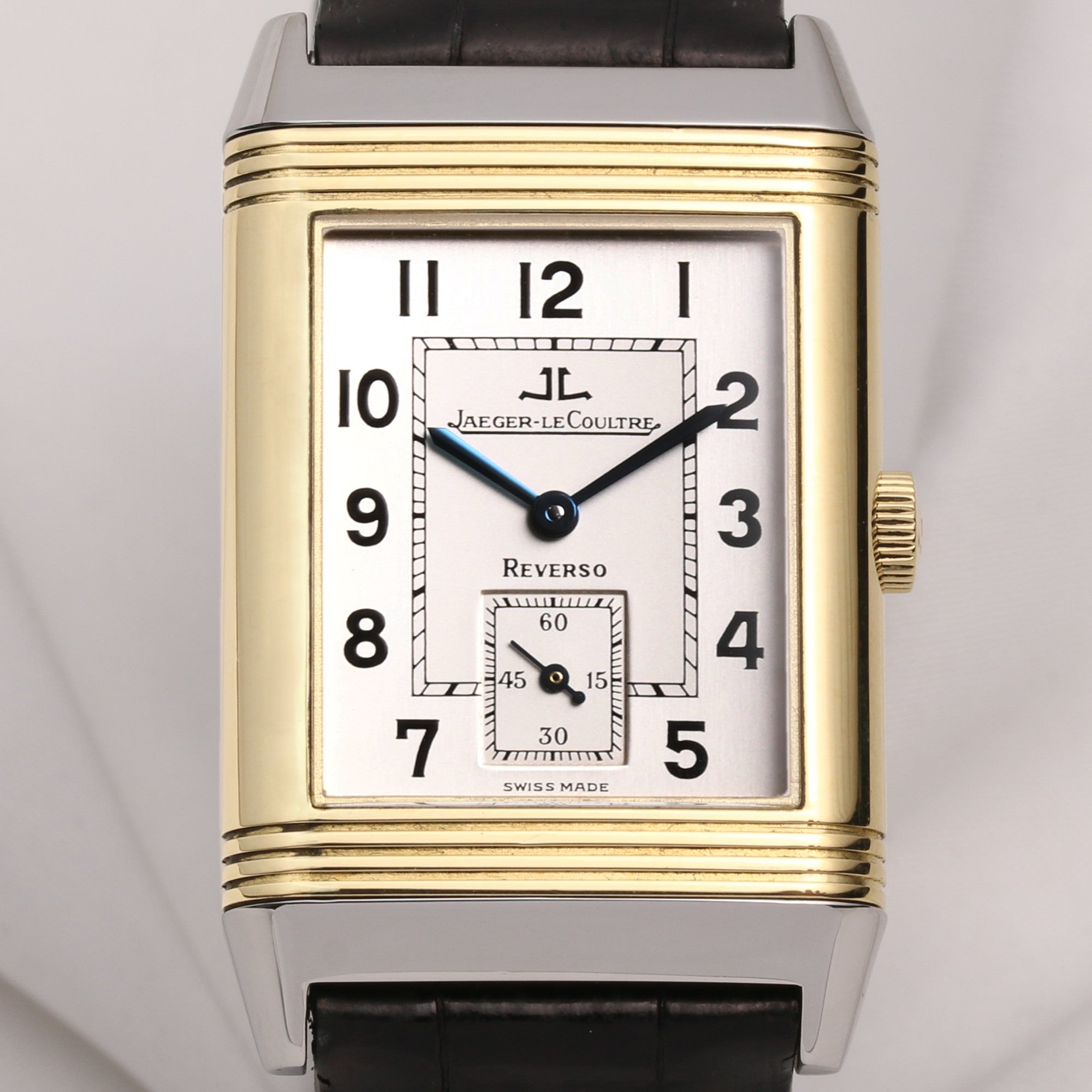 Jaeger-LeCoultre Reverso Steel & Gold 270.5.62 Silver Dial Second Hand Watch Collectors 2