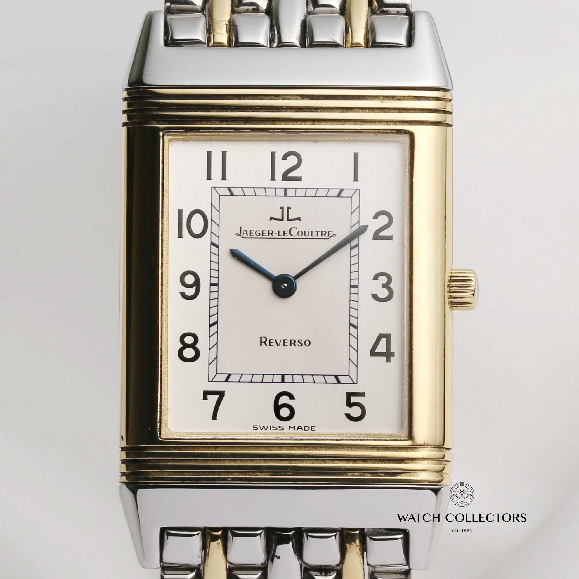 Jaeger-LeCoultre-Reverso-Steel-Gold-Second-Hand-Watch-Collectors-2