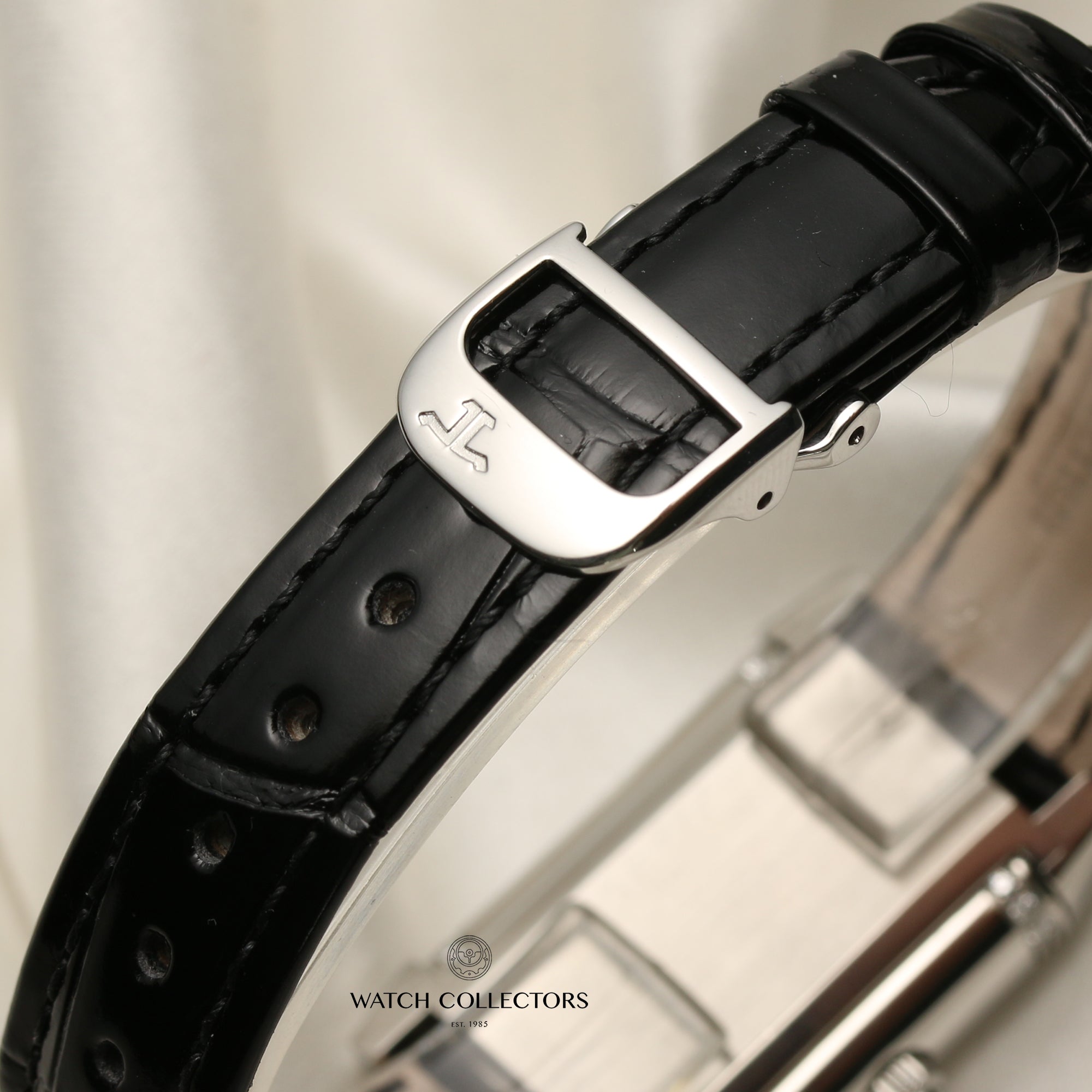 Jaeger Reverso Lady MOP Diamond Stainless Steel Second Hand Watch Collectors 9