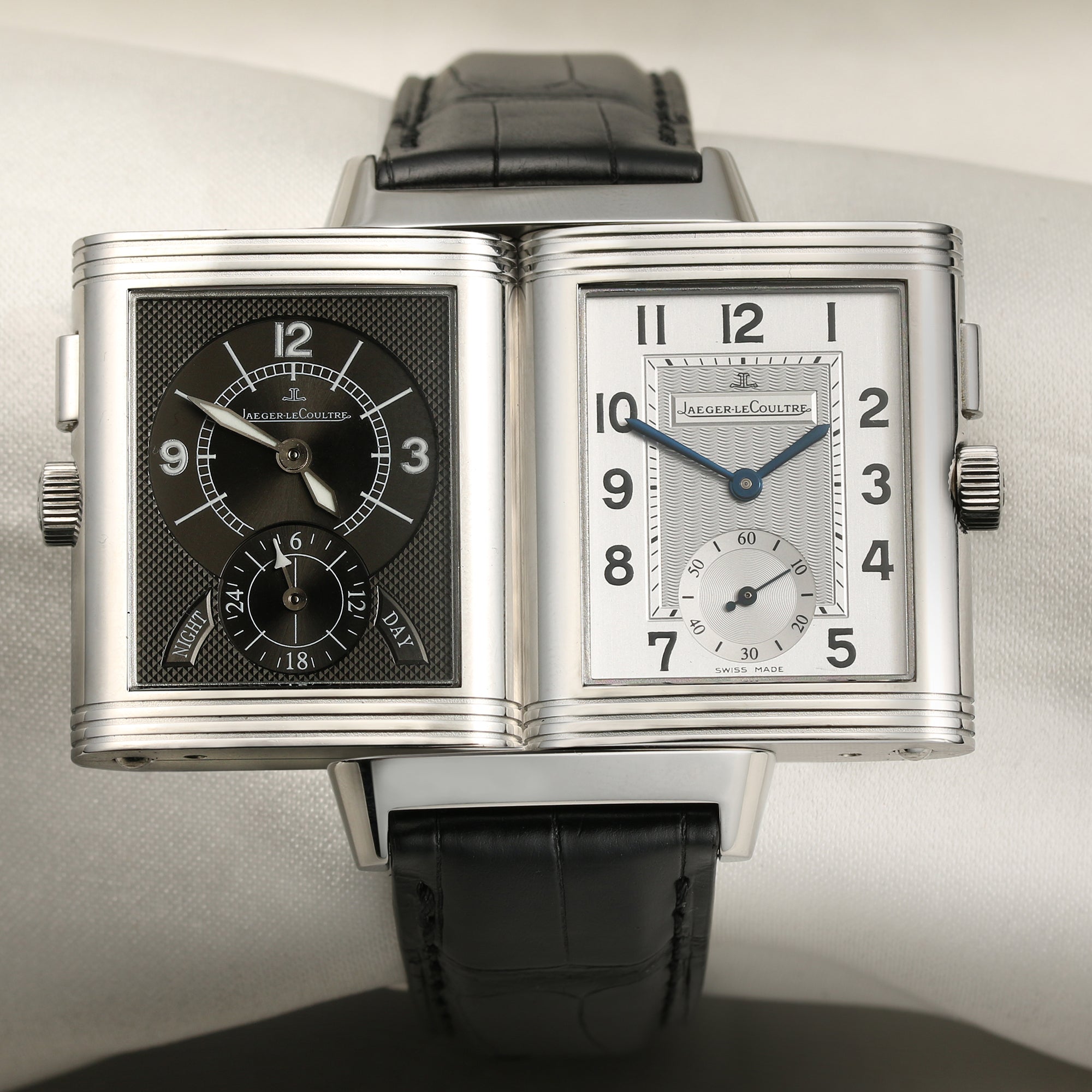 Jaeger-Reverso-Stainless-Steel-Second-Hand-Watch-Collectors-1