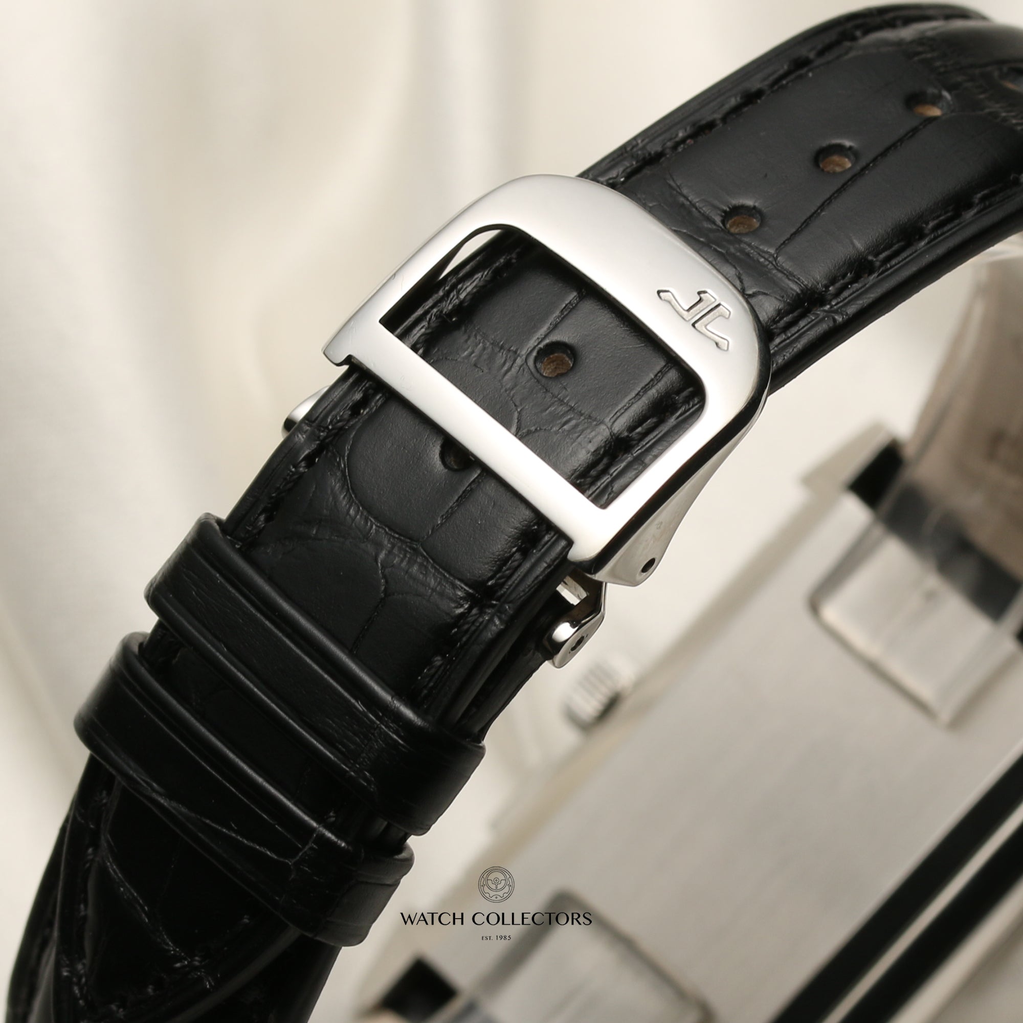 Jaeger Reverso Stainless Steel Second Hand Watch Collectors 9