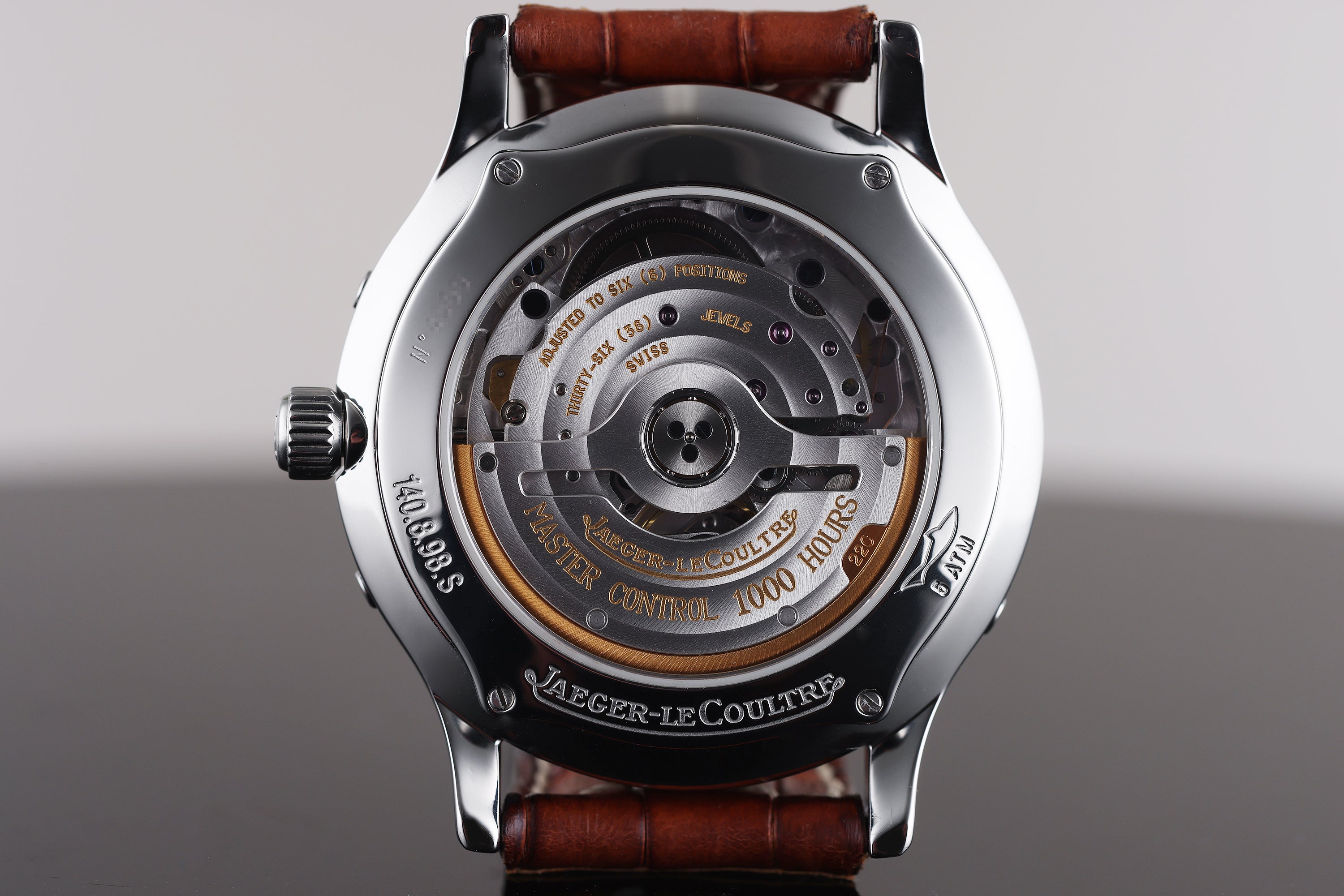 Jaeger-LeCoultre Master Control Triple Calendar | REF. 140.8.98.S | 37mm | Black Dial | Stainless Steel