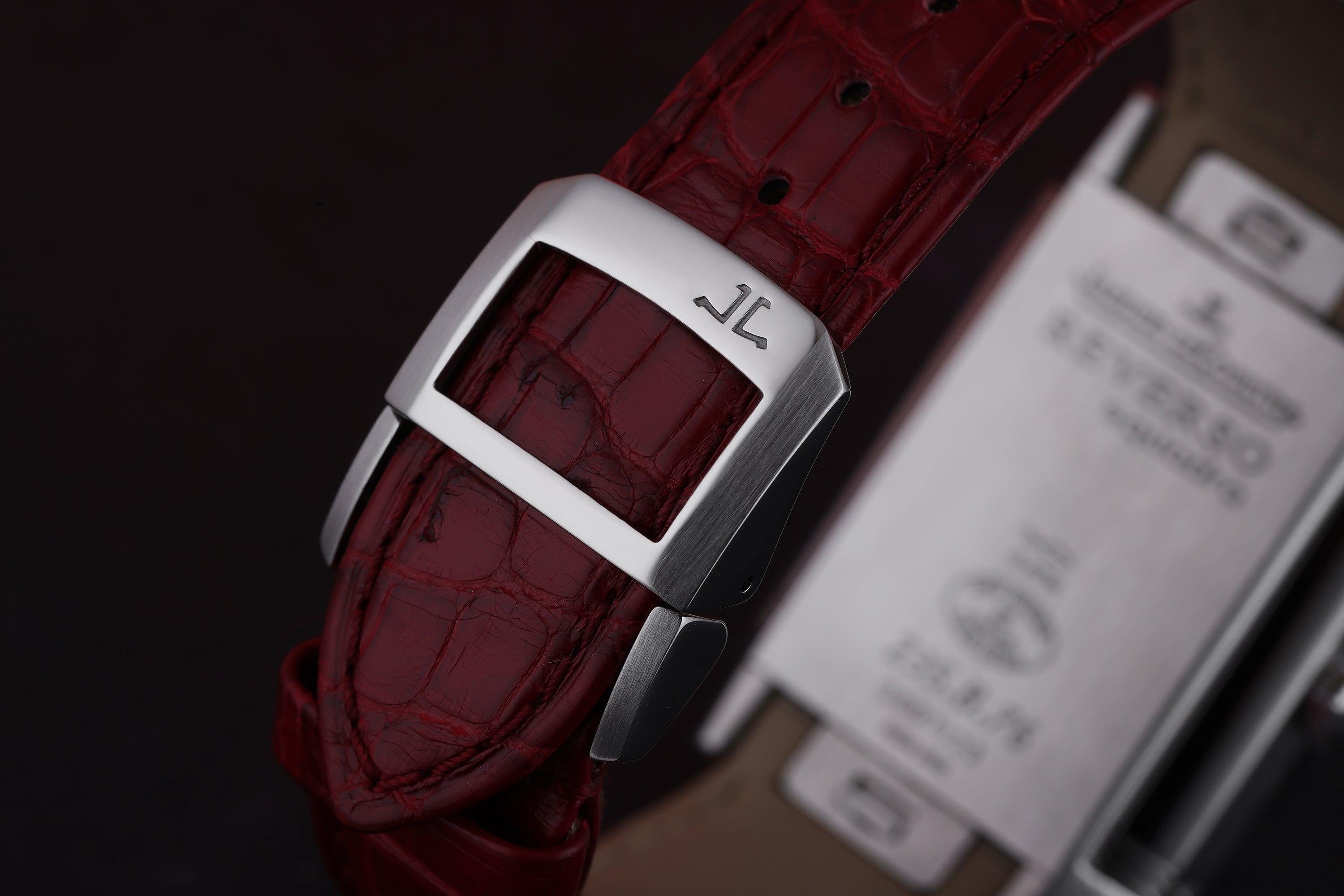 Jaeger-LeCoultre Reverso Squadra Lady Duetto | REF. 235.8.76 | Reversible Silver Dial with Diamond Bezel & Black Reverse with Smooth Bezel | Stainless Steel