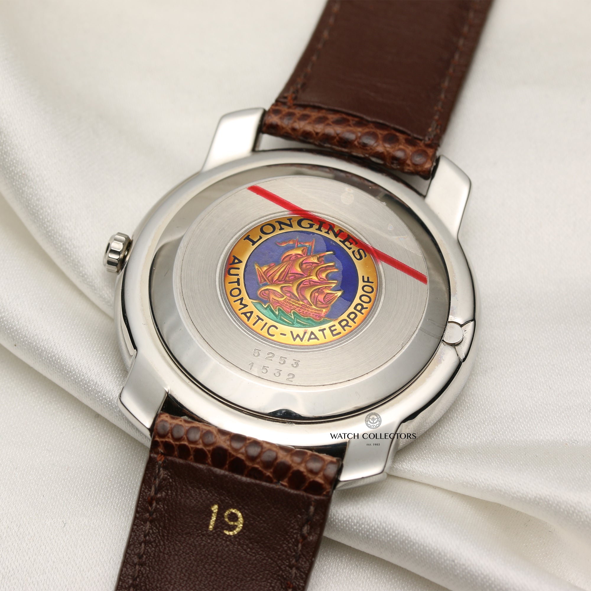 Longines Compass Stainless Steel Second Hand Watch Collectors 7